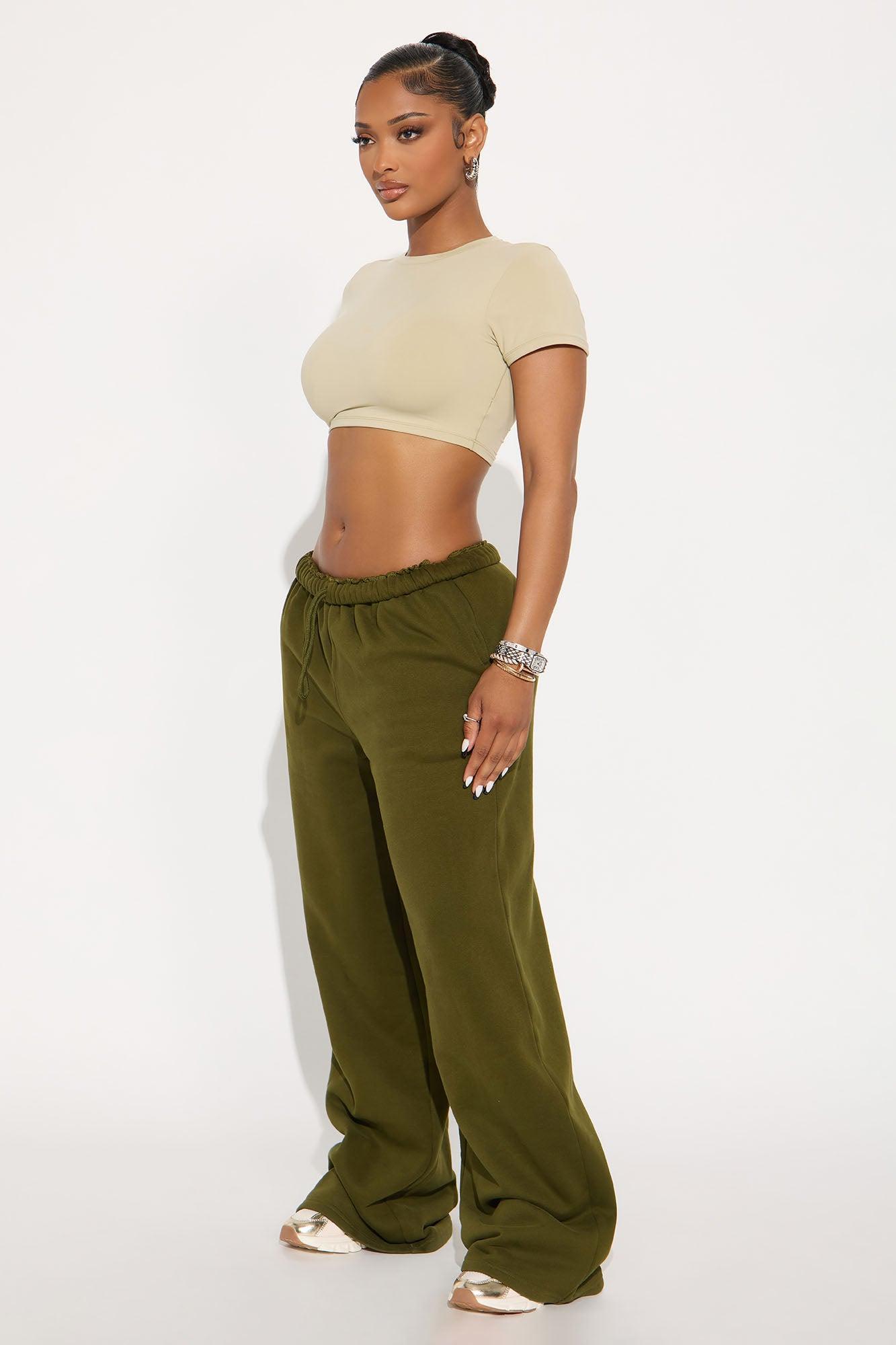 Second Skin Double Lined Super Cropped Tee - Stone Female Product Image