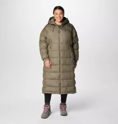 Columbia Womens Pike Lake II Long Jacket - Plus Size- Product Image