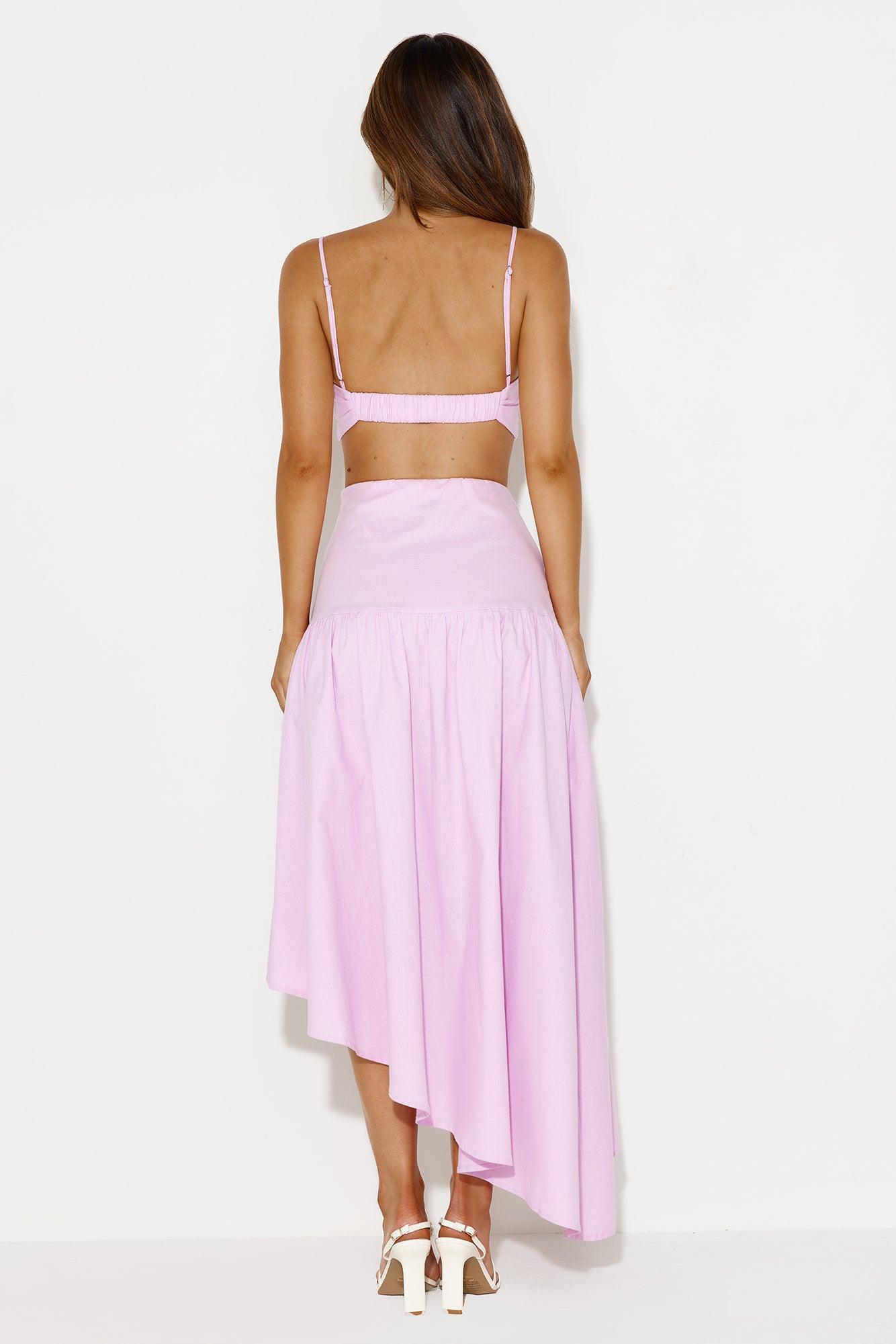 Newest Bloom Maxi Skirt Lilac Product Image