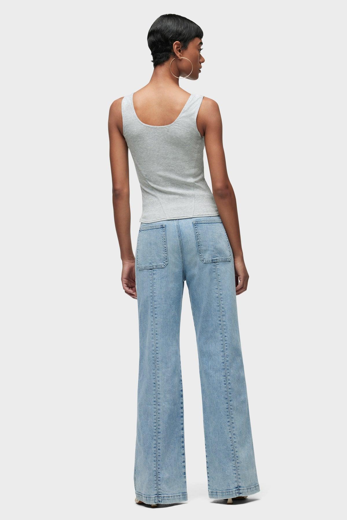 Tie Waist Pintucked Trouser Female Product Image