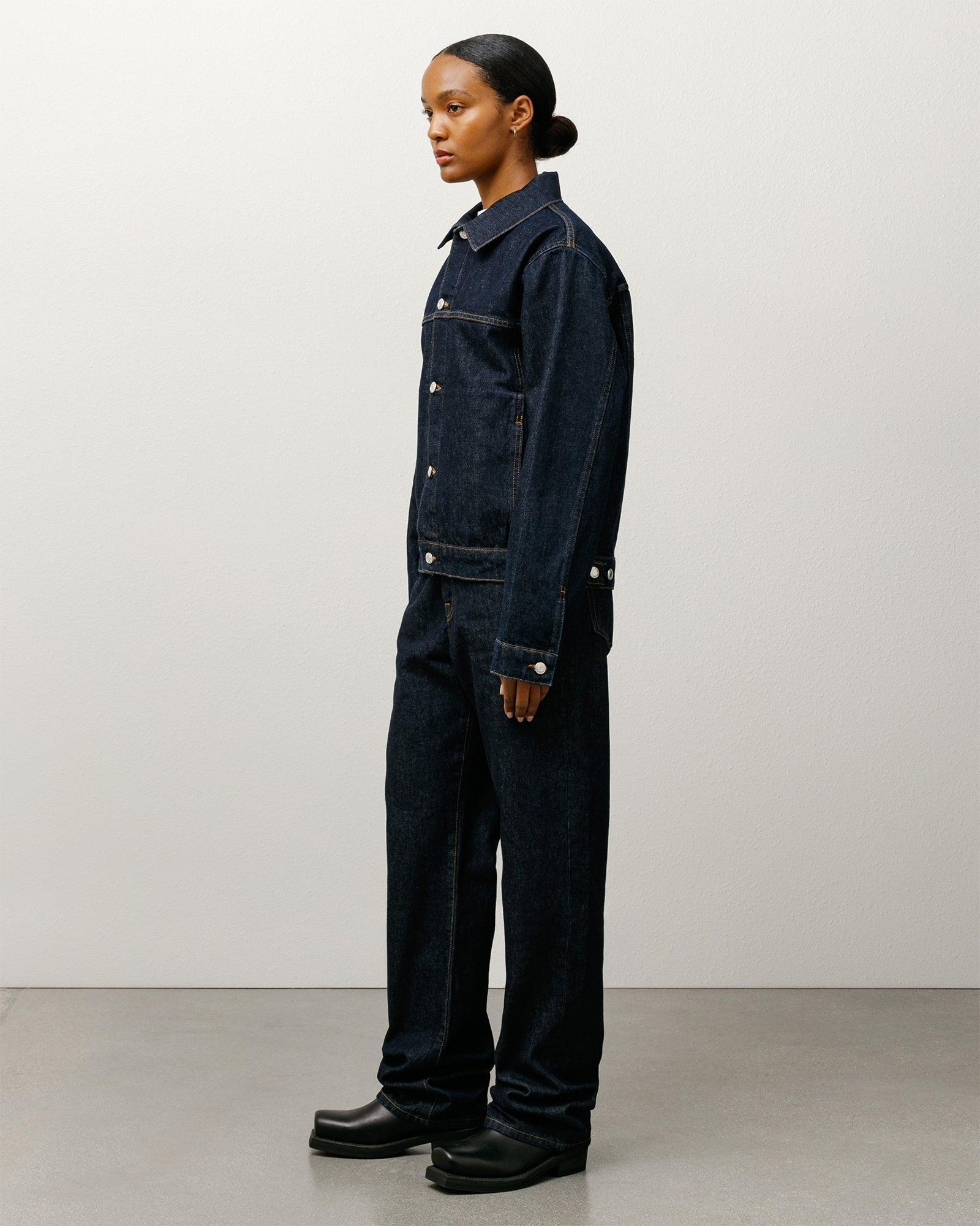 TRUCKER JACKET DENIM Male Product Image