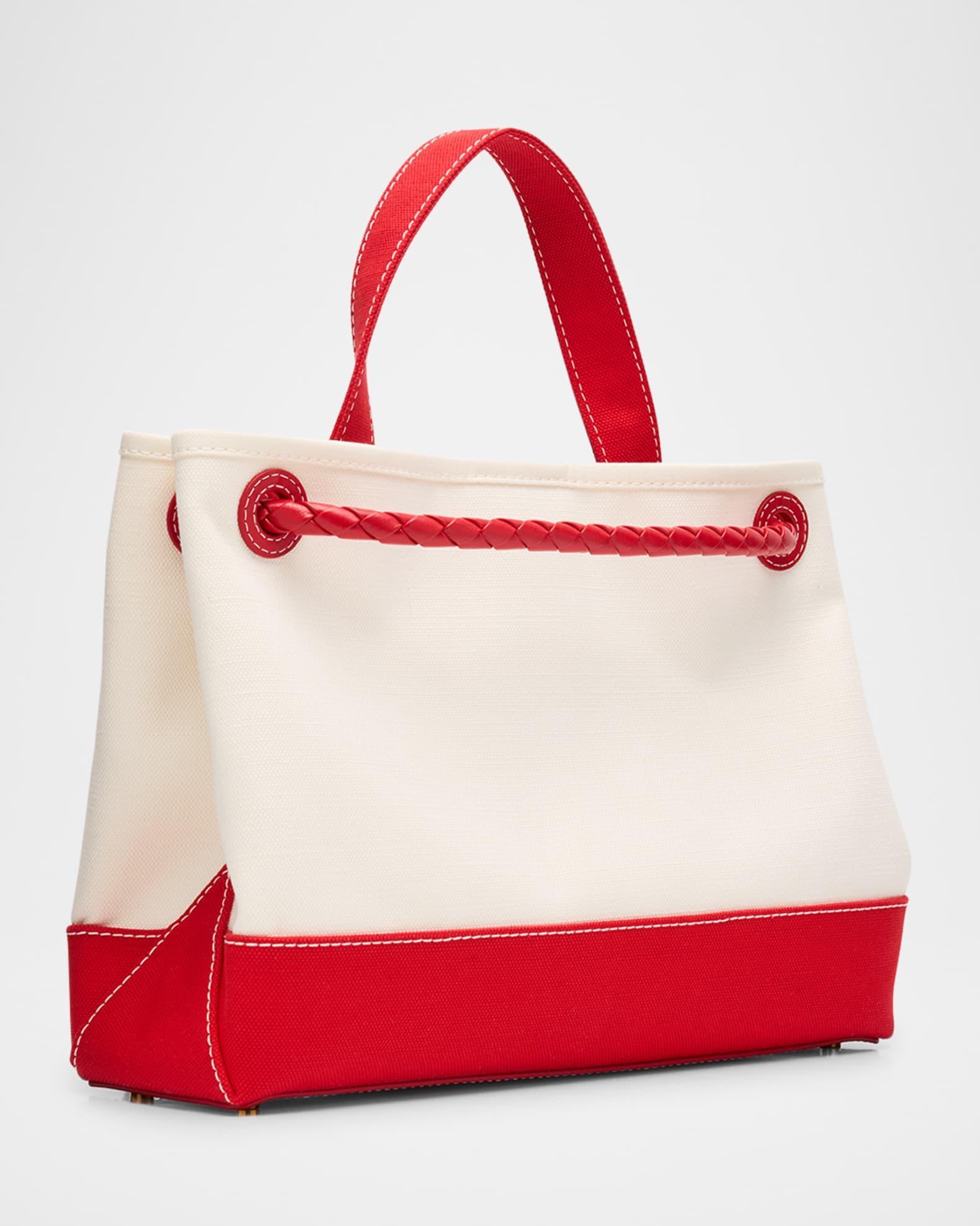 Andiamo Medium Two-Tone Canvas Tote Bag Product Image