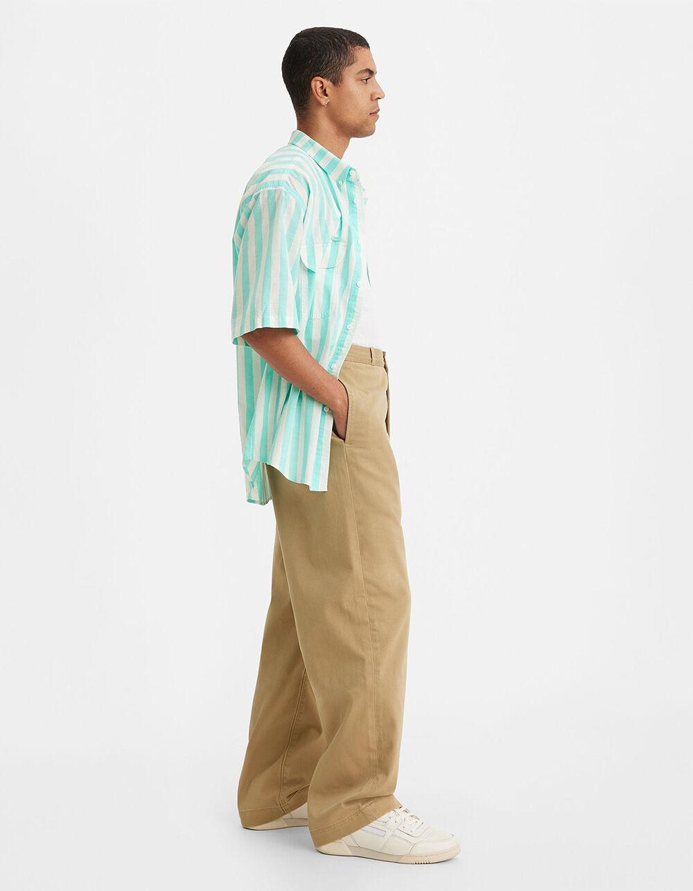 LEVI'S Skateboarding Loose Chino Mens Pants - Harvest Gold - KHAKI Product Image