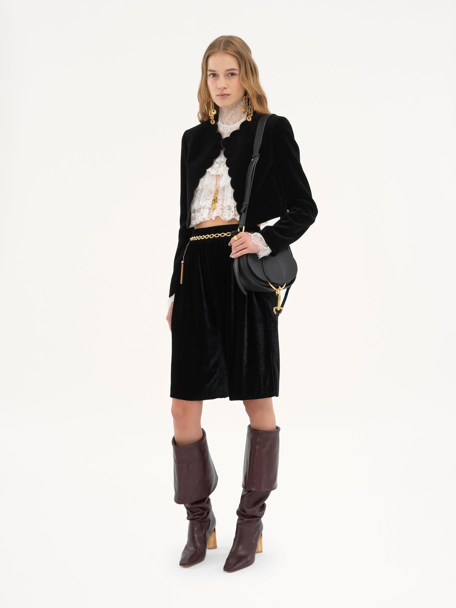Small Chloé Ride crossbody bag in soft leather Product Image