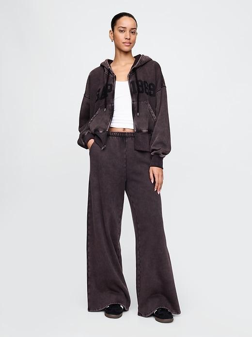 VintageSoft Baggy Wide-Leg Sweatpants Product Image