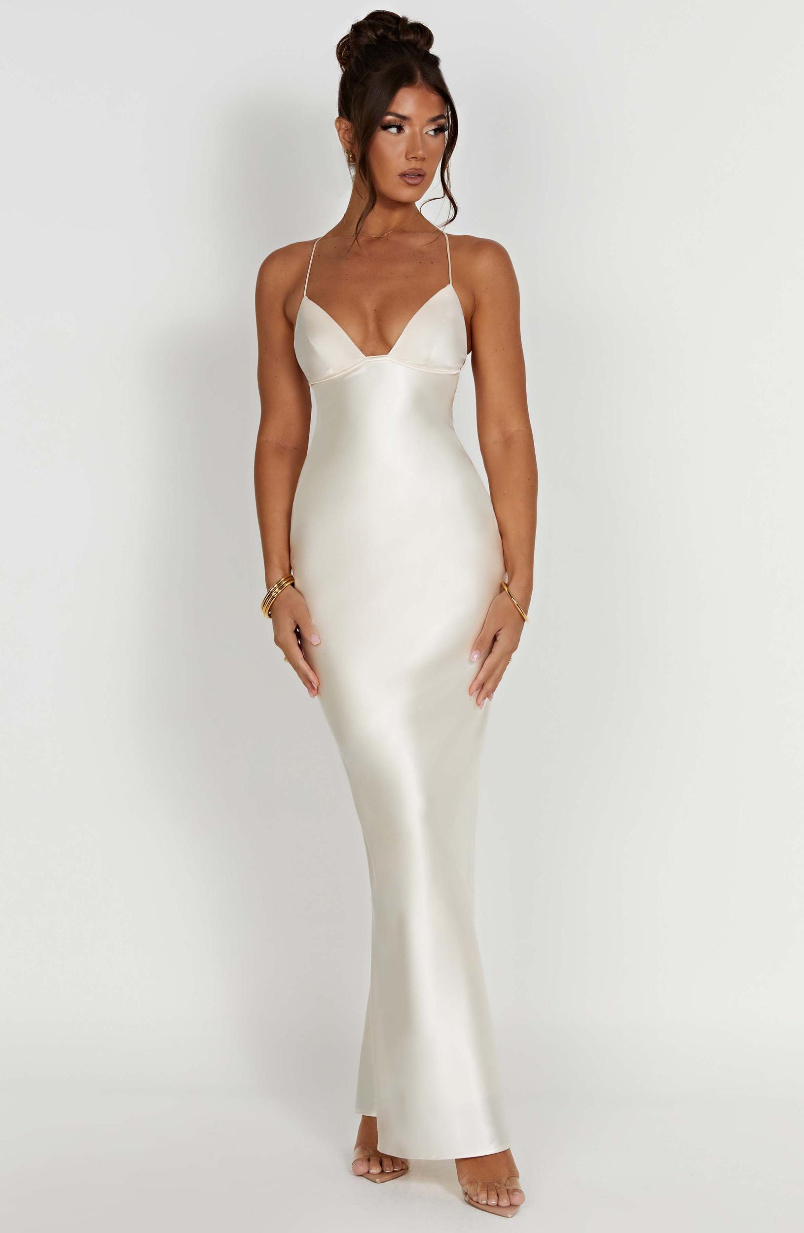 Fenty Maxi Dress - Chocolate Product Image