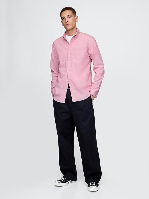 Organic Cotton Poplin Classic Shirt Product Image