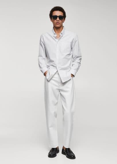 Mango Mens Tapered-Fit Jeans Product Image