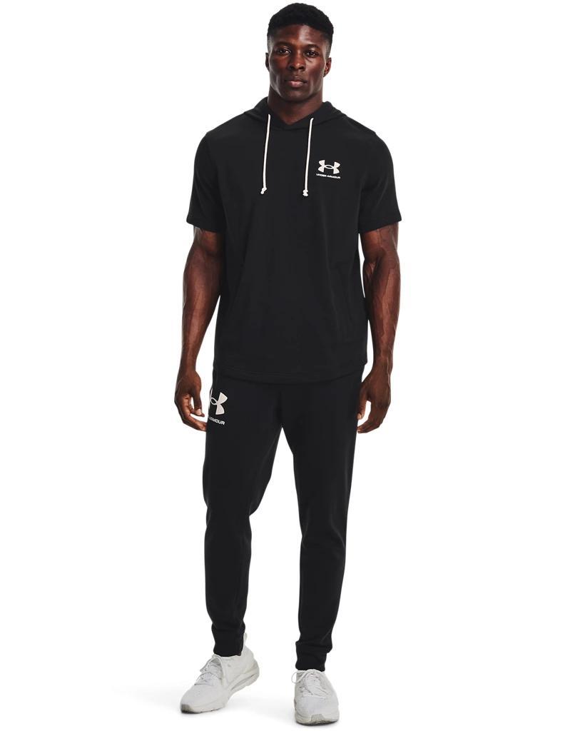 UA Rival Terry Mens Short Sleeve Hoodie Product Image