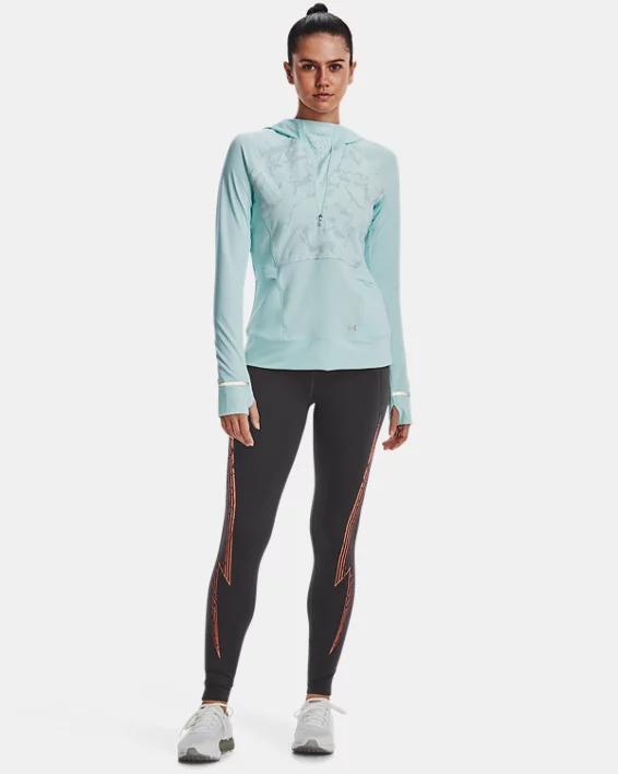 Women's UA OutRun The Cold Hooded ½ Zip Product Image