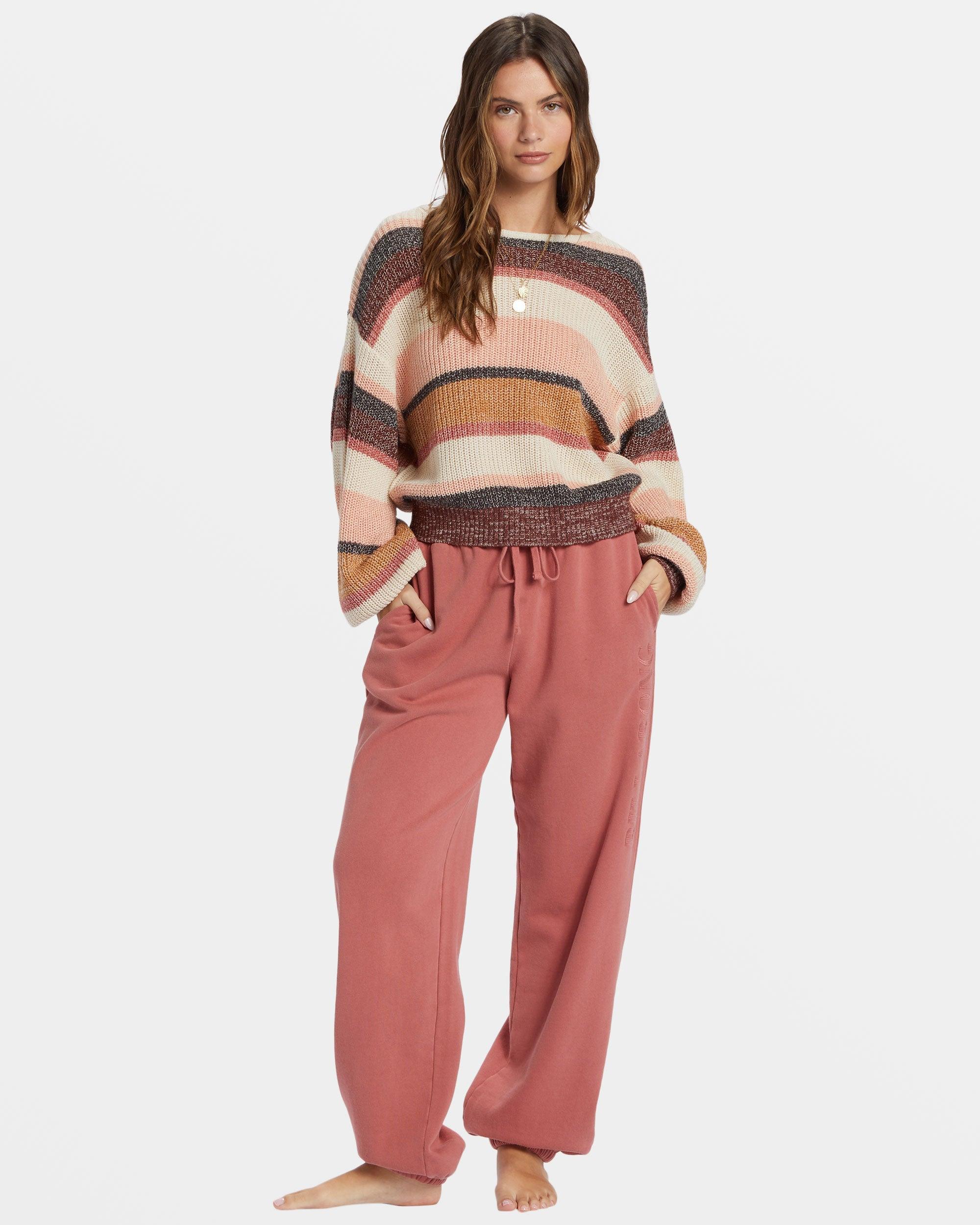 Light Wave Pullover Sweater - Choc Chip Female Product Image