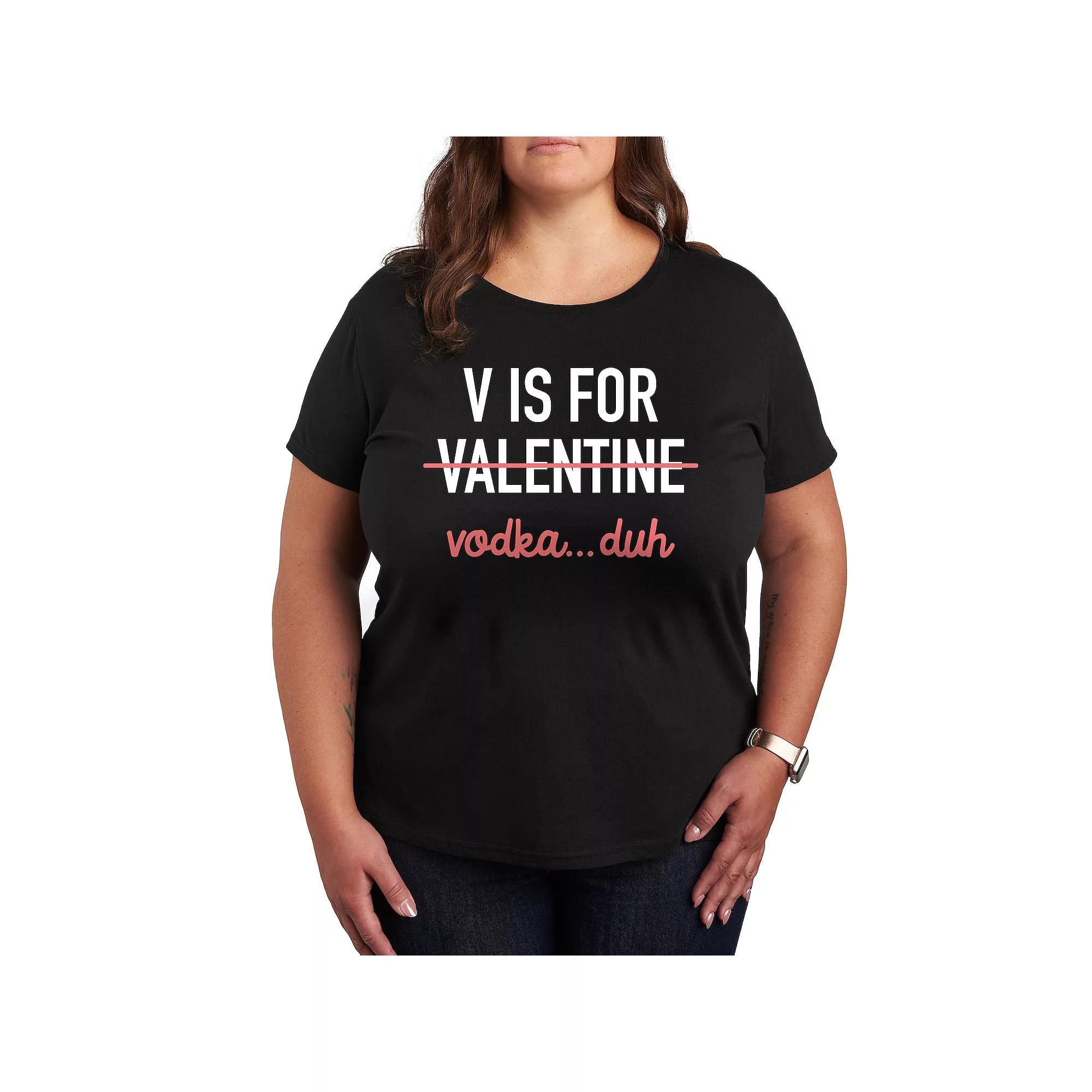 Plus Spicy Mom Graphic Tee, Womens Product Image
