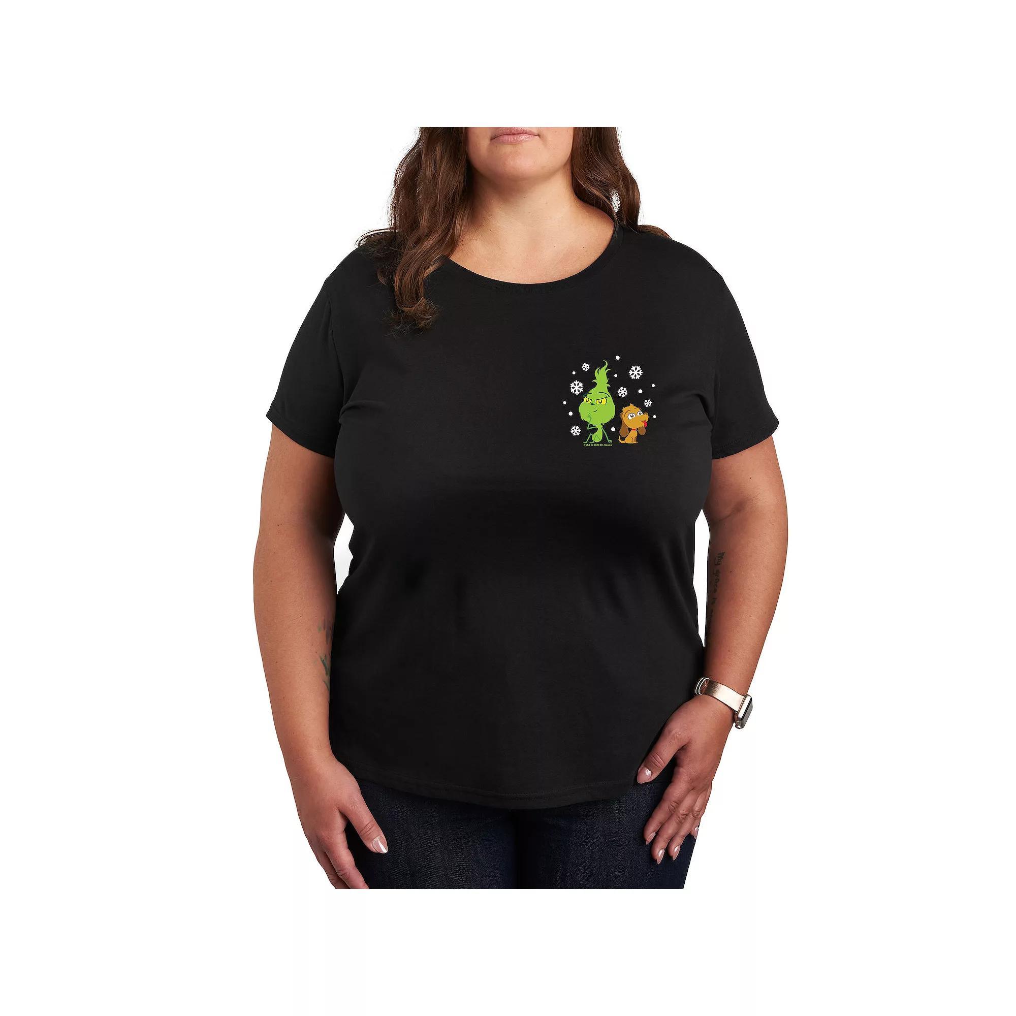 Plus Cat Plant Shelf Graphic Tee, Womens Product Image