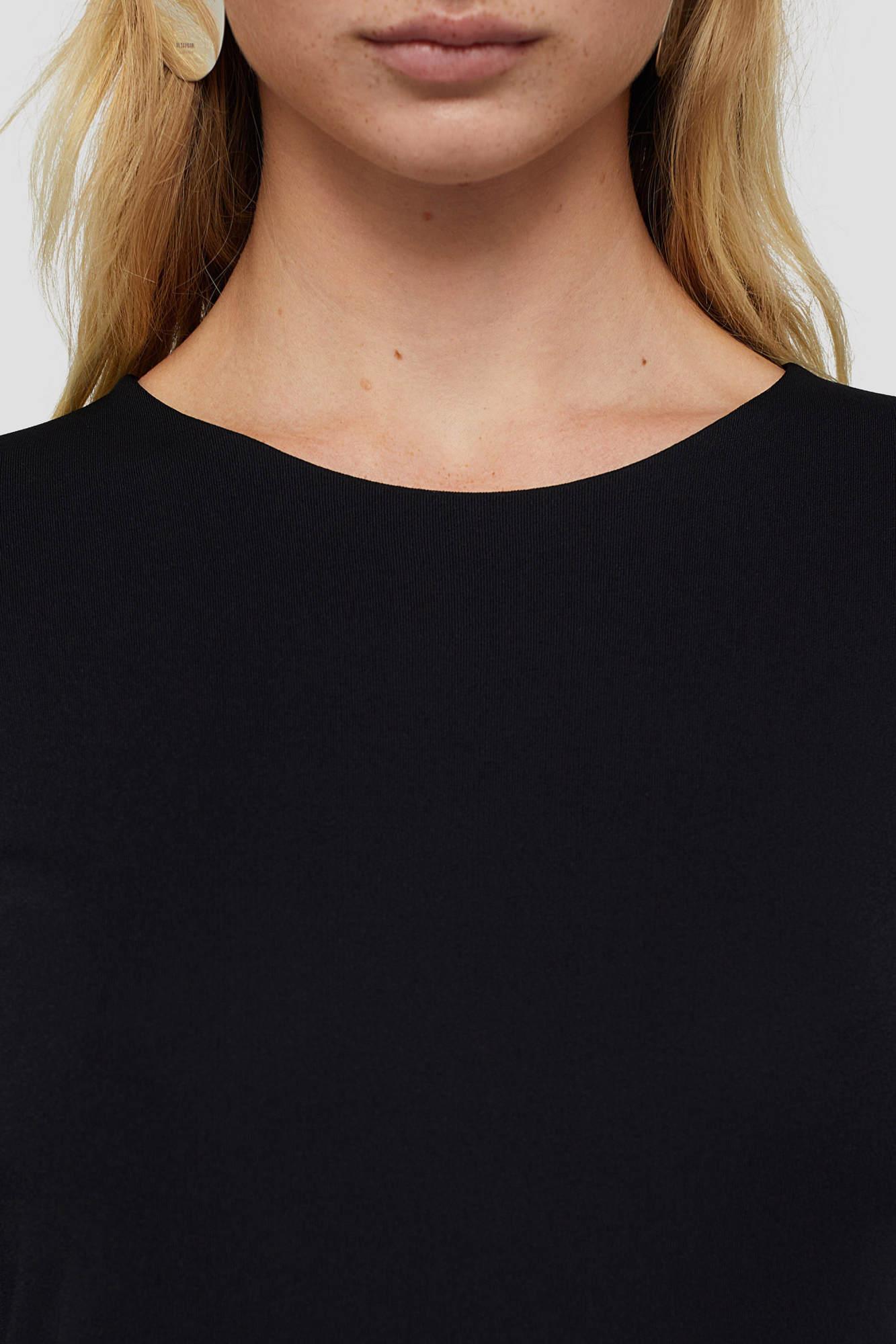 JIL SANDER Long-sleeve Jersey T-shirt In Black Product Image