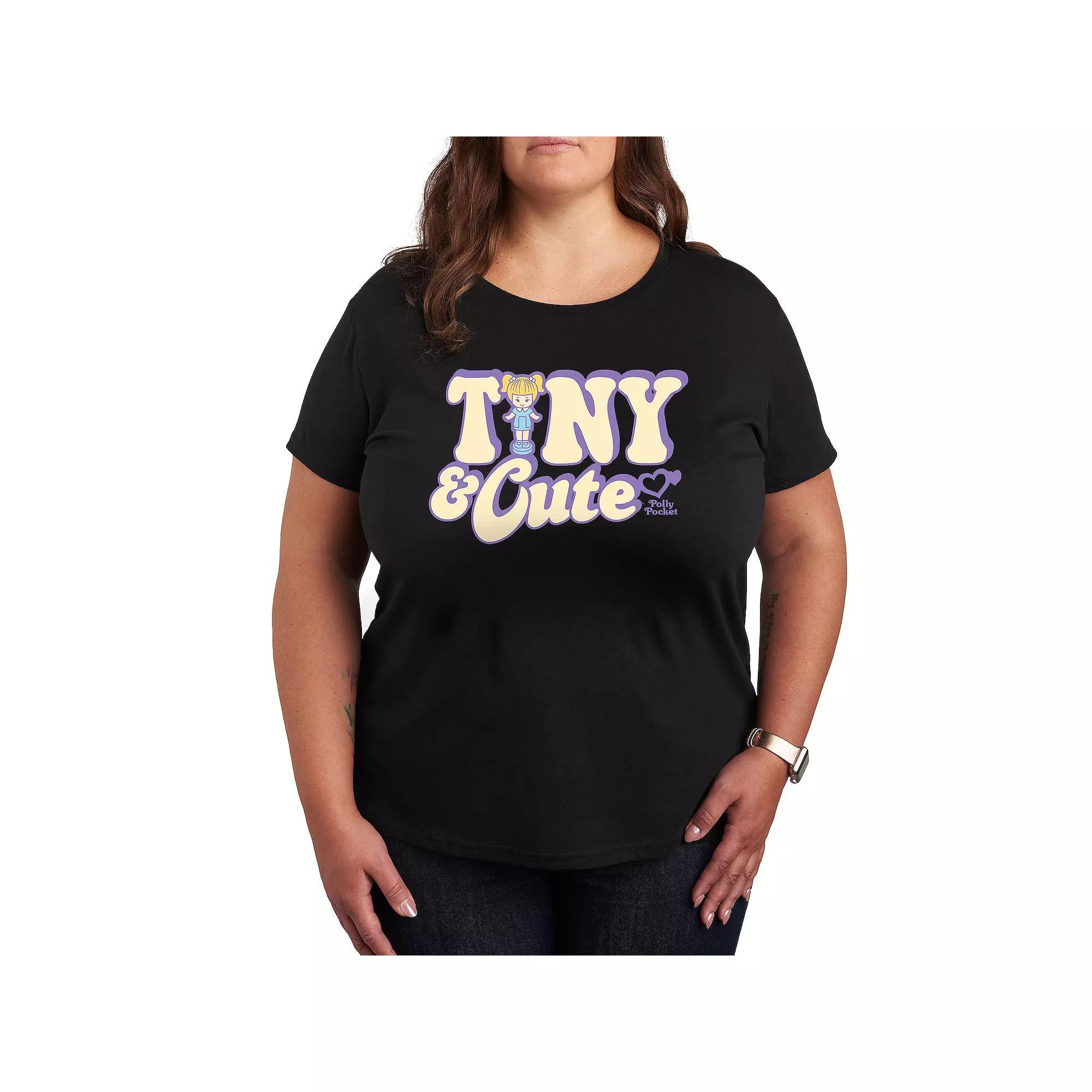 Plus Polly Pocket Tiny And Cute Graphic Tee, Womens Product Image