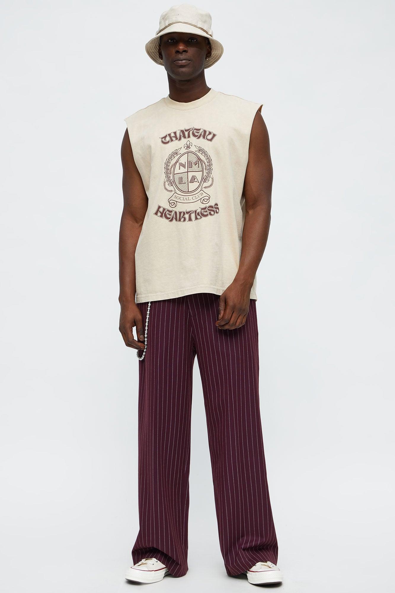 Chateau Muscle Tee - Sand Product Image