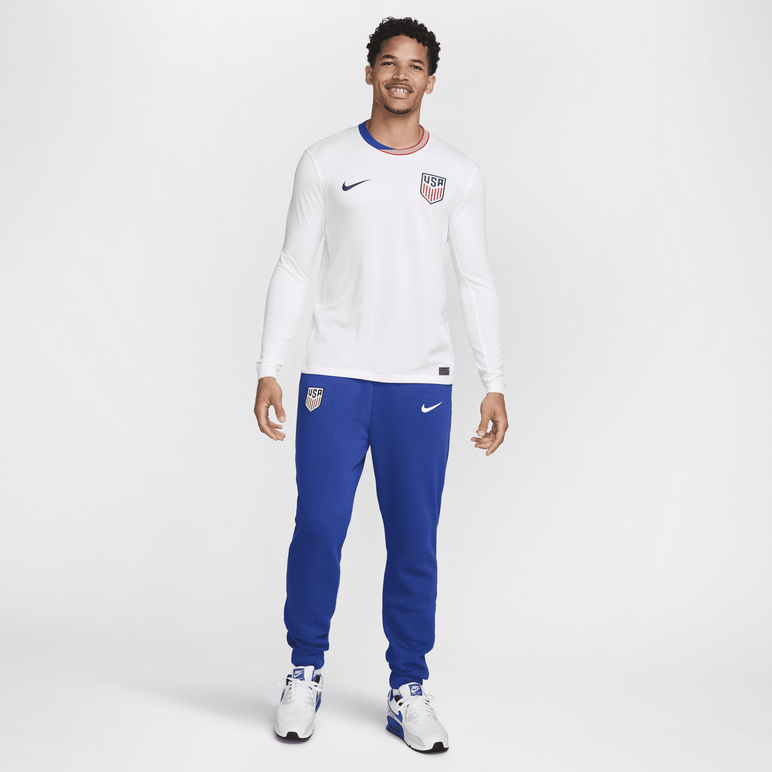 USMNT 2024 Stadium Home Nike Men's Dri-FIT Soccer Long-Sleeve Replica Jersey Product Image