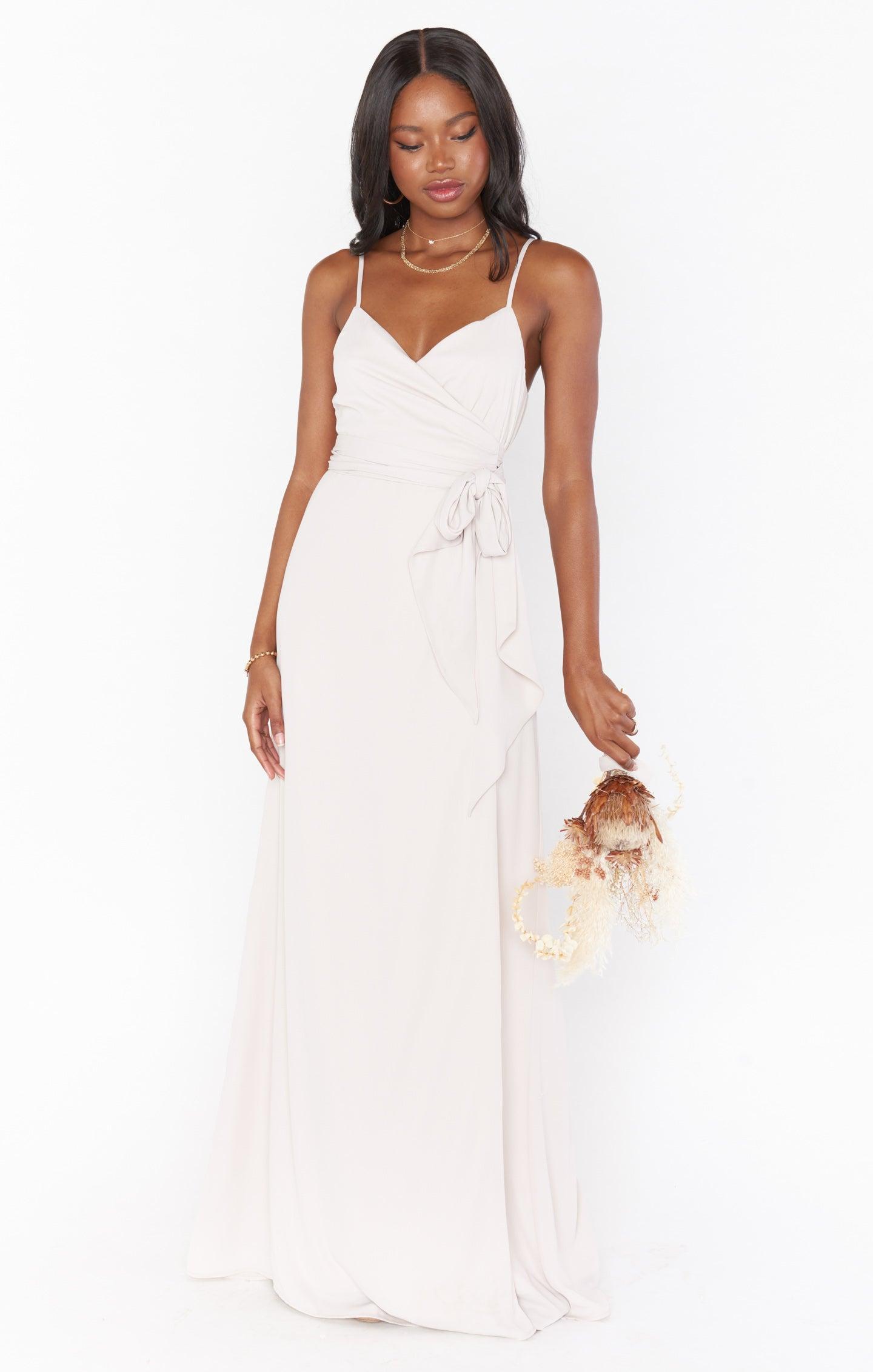 Liz Maxi Dress ~ Show Me the Ring Crisp Product Image