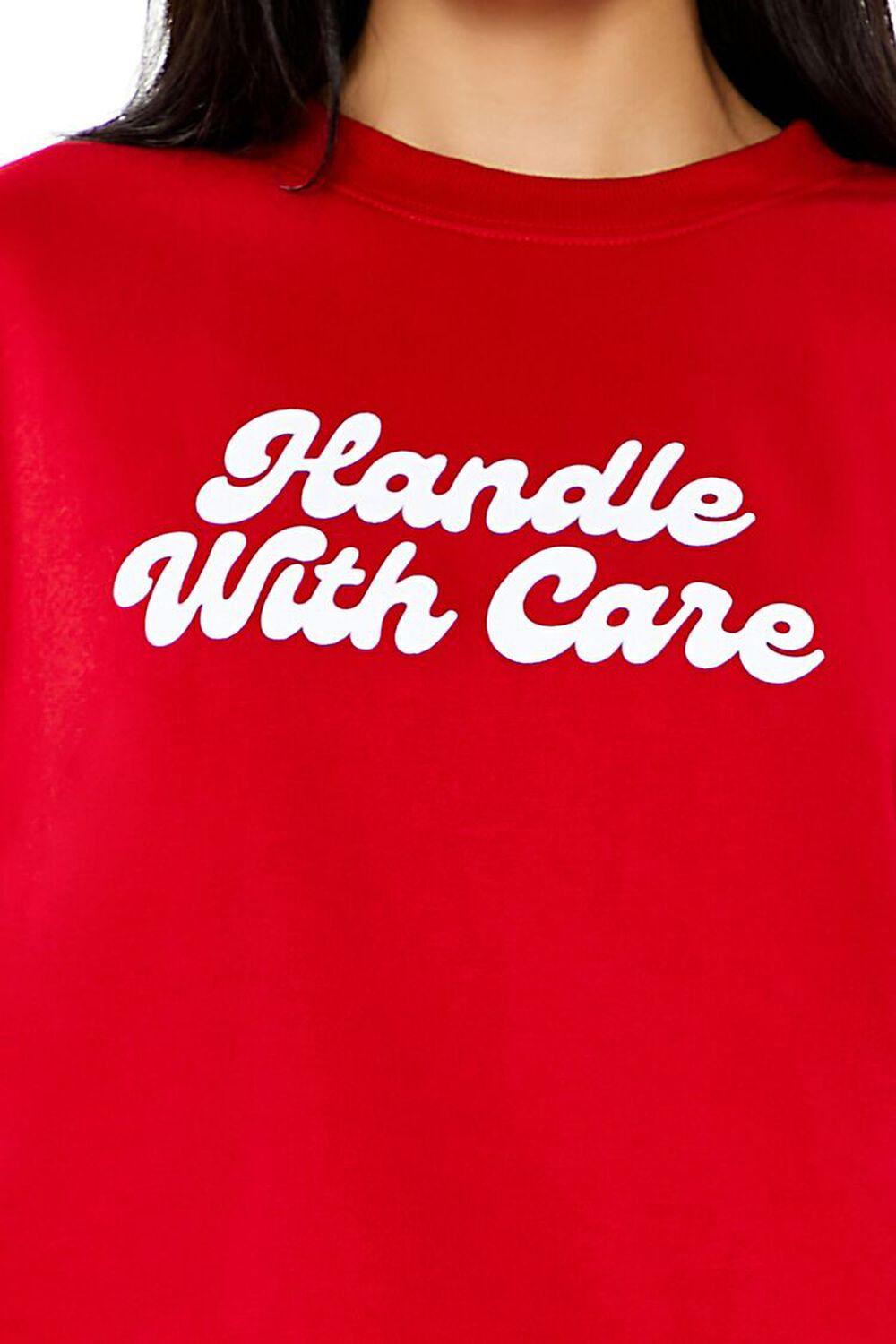 Handle With Care Graphic Pullover | Forever 21 Product Image