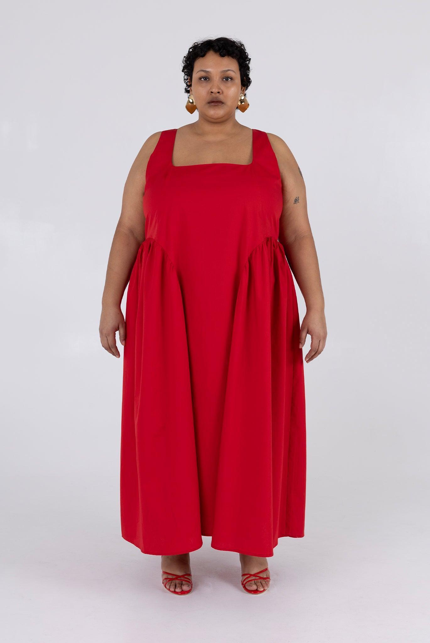 Vanessa Dress - Scarlet Product Image
