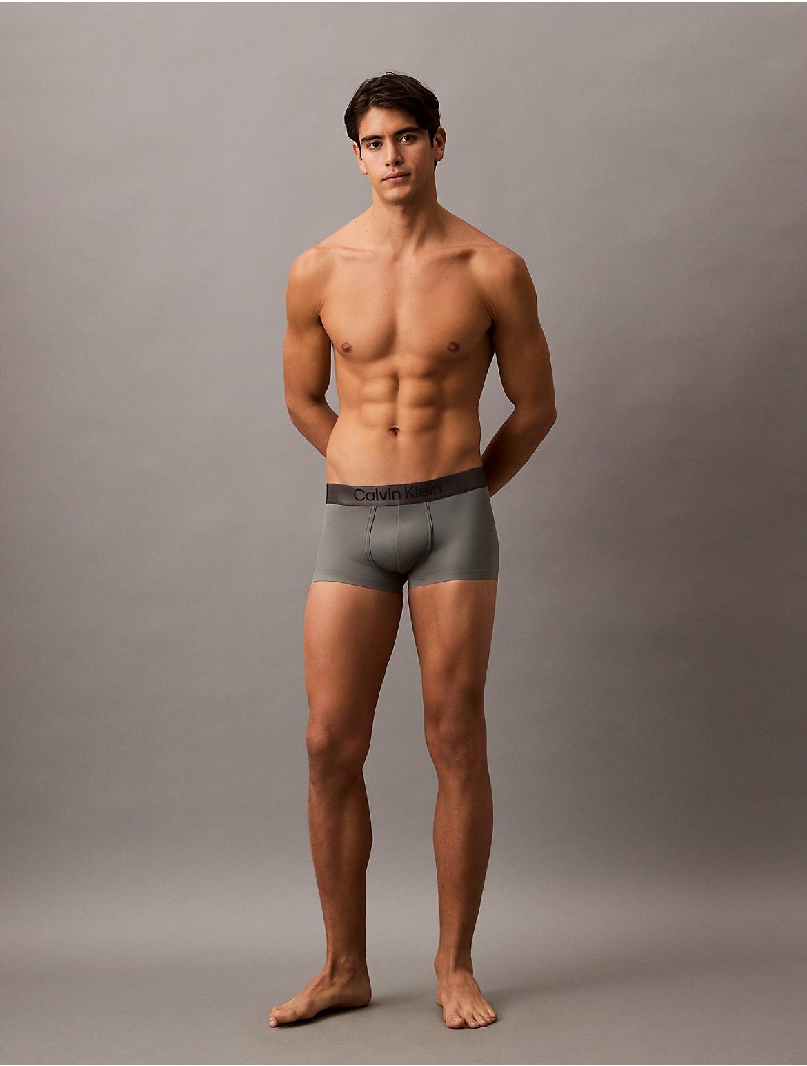 Calvin Klein Men's Brushed Microfiber Stretch Low Rise Trunk - Black - L Product Image