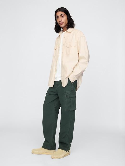Denim Big Shirt Product Image
