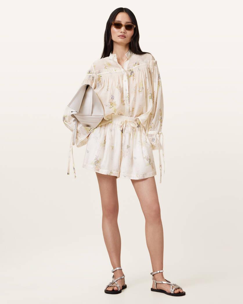 Delphine Floral Print Shirt Product Image