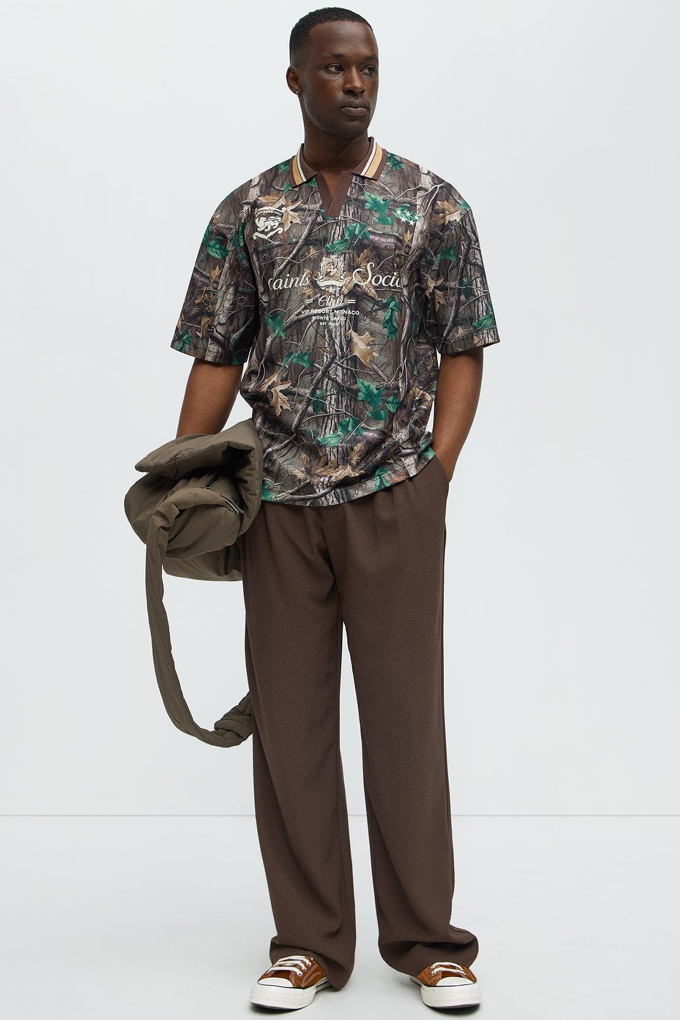 Camo Saints Short Sleeve Soccer Jersey - Camouflage Male Product Image