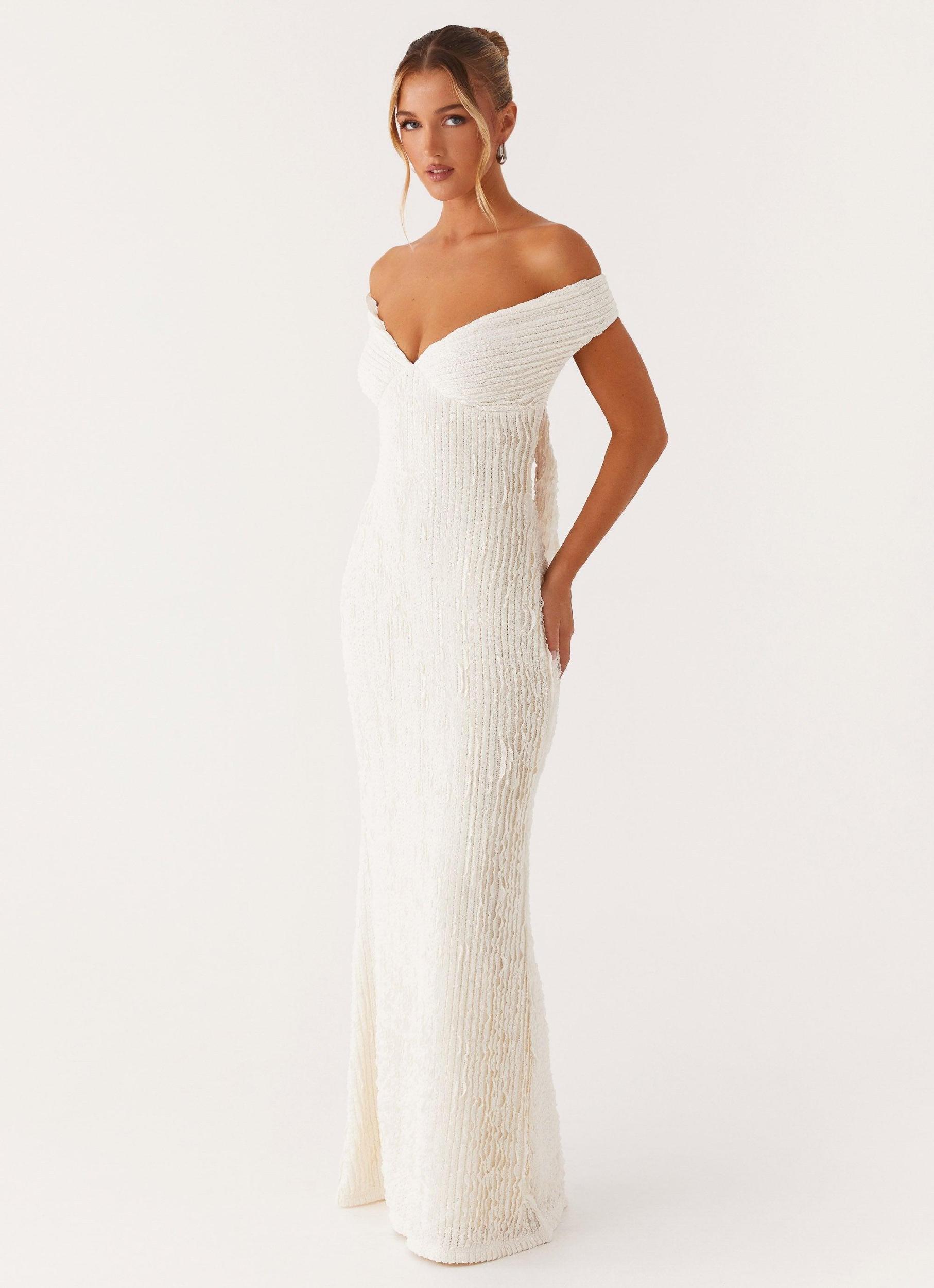 Chantelle Maxi Dress - Ivory Product Image