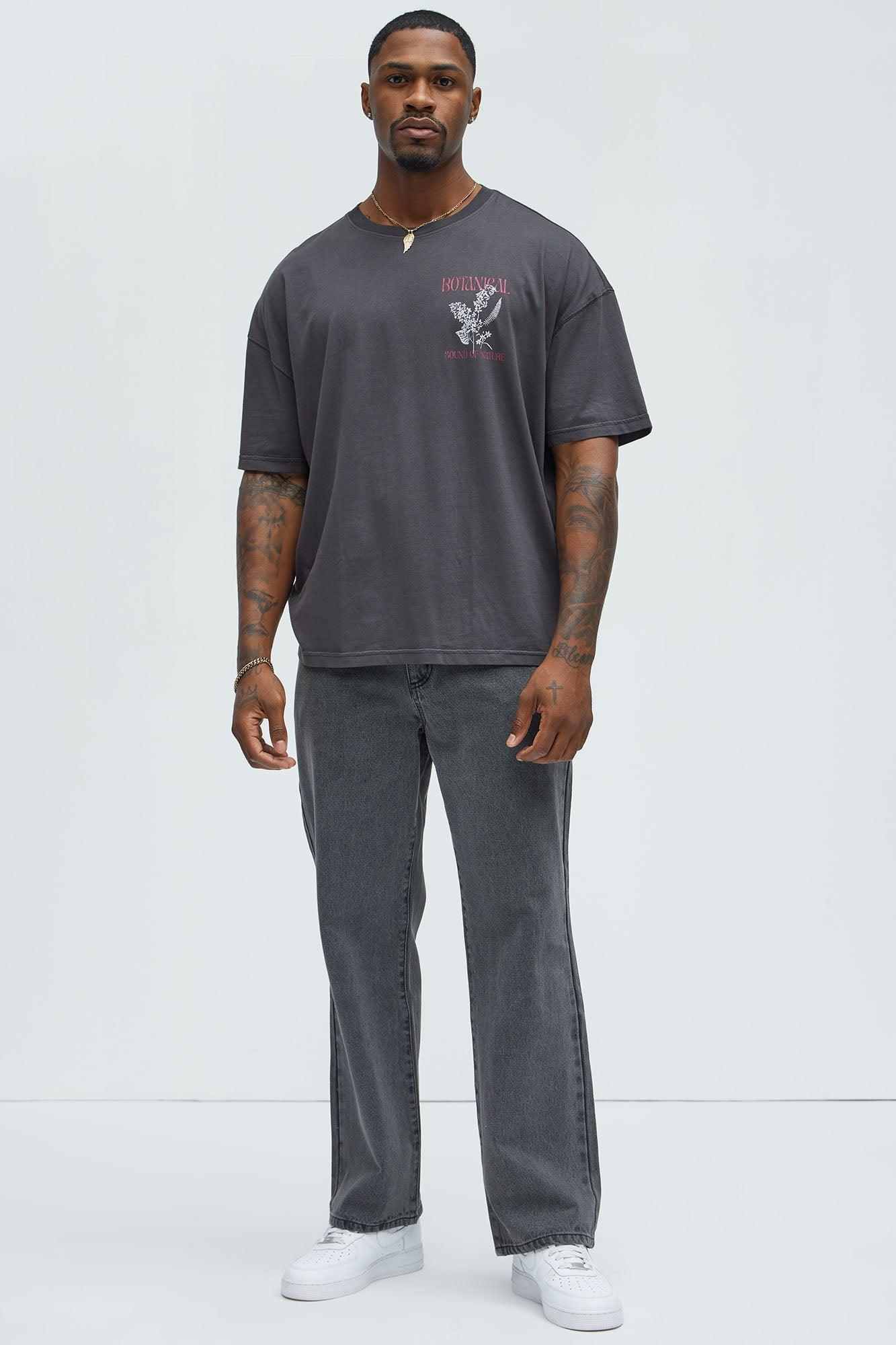 Dean Straight Jeans - Charcoal Product Image
