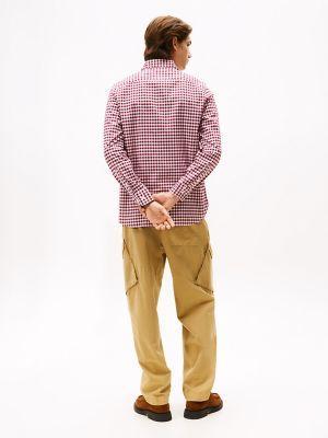 Regular Fit Gingham Oxford Shirt Product Image