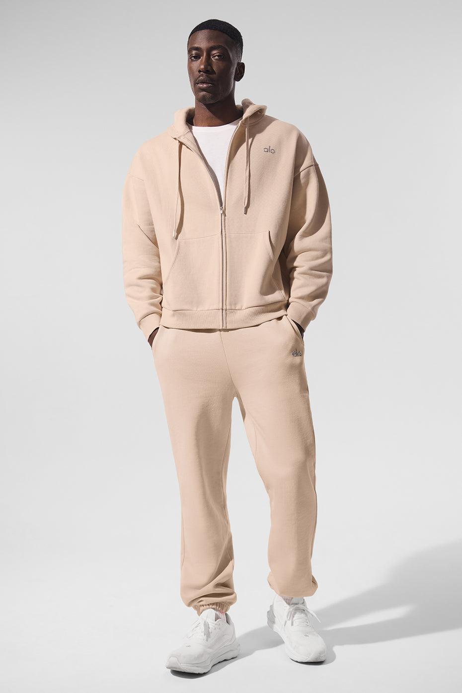 Accolade Full Zip Hoodie - Macadamia Product Image