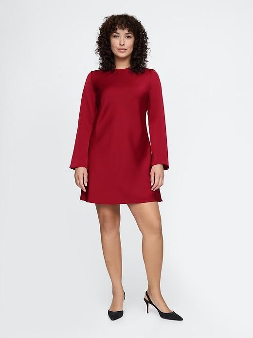 Recycled Satin Mini Dress Product Image