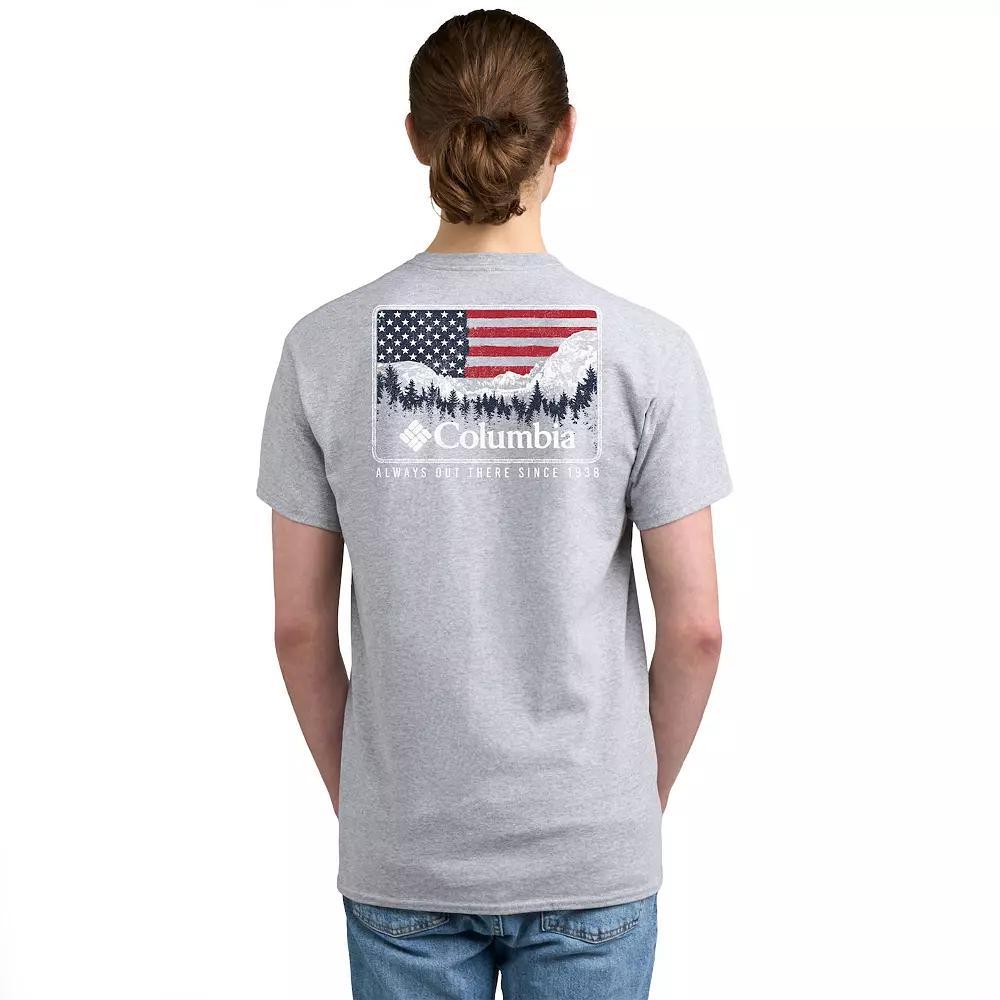 Mens Columbia Short Sleeve Graphic Tee Product Image