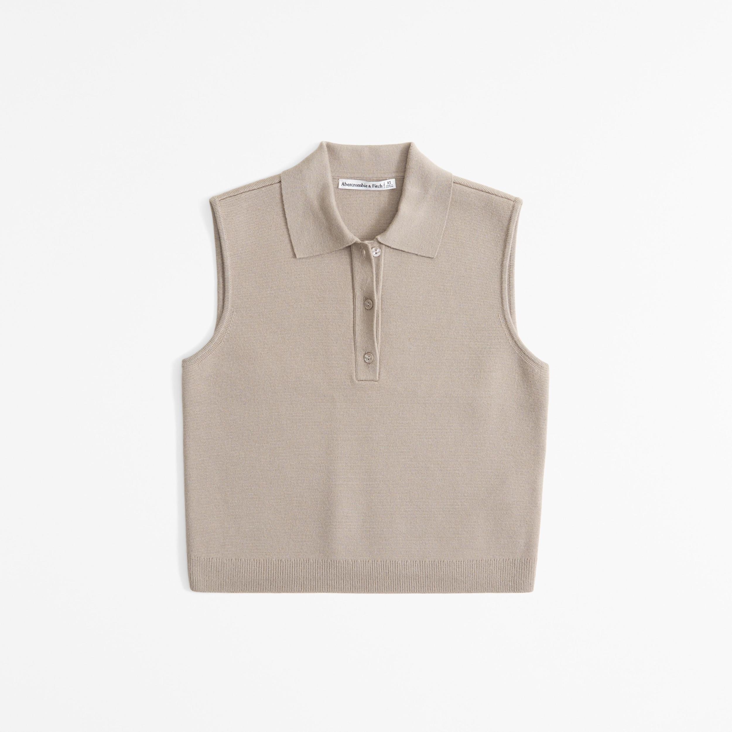LuxeLoft Sleeveless Notch-Neck Top Product Image