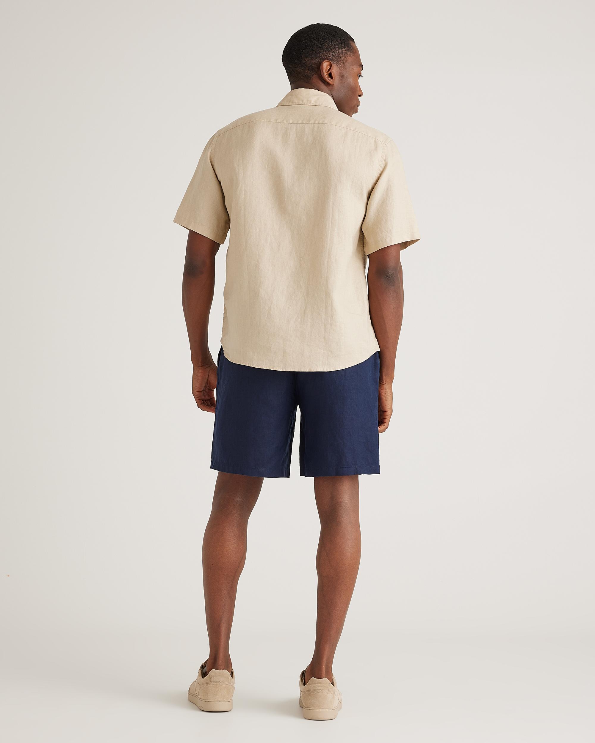 Quince | Men's 100% European 8" Linen Shorts Product Image