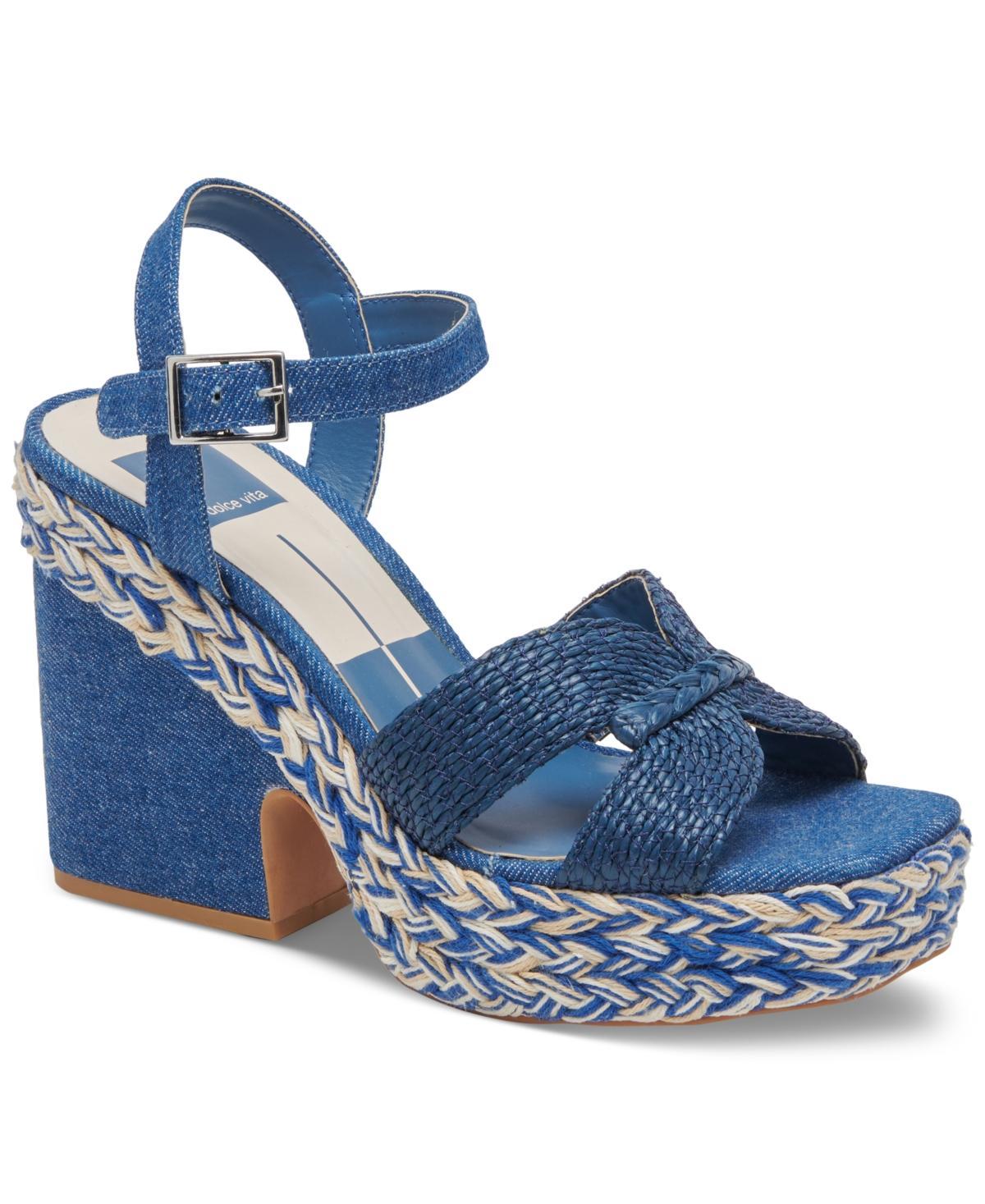 Dolce Vita Cale Denim) Women's Sandals Product Image
