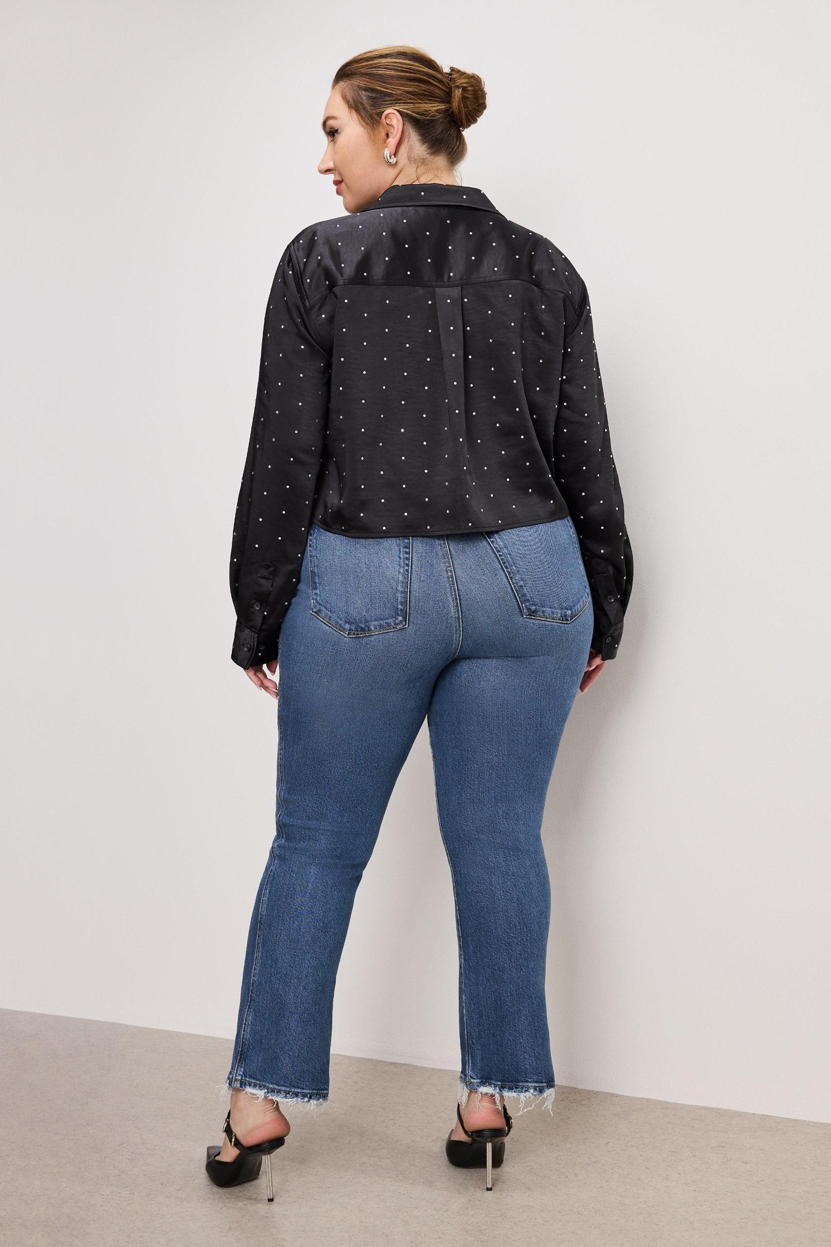 SOFT-TECH GOOD CURVE STRAIGHT JEANS | INDIGO737 Product Image