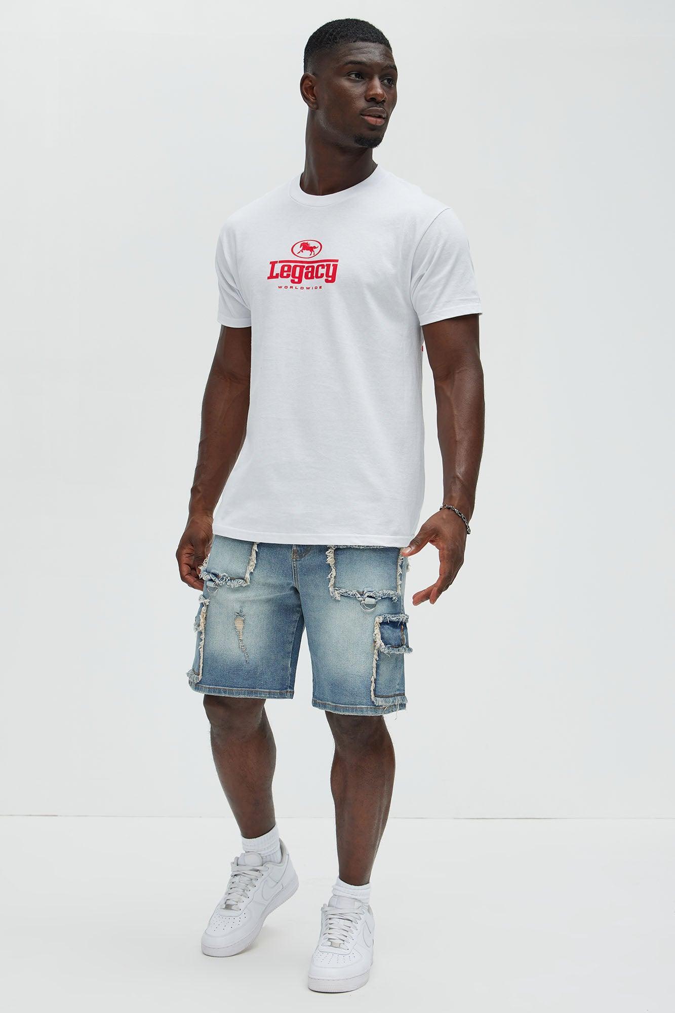 Legacy Worldwide Short Sleeve Tee - White Product Image