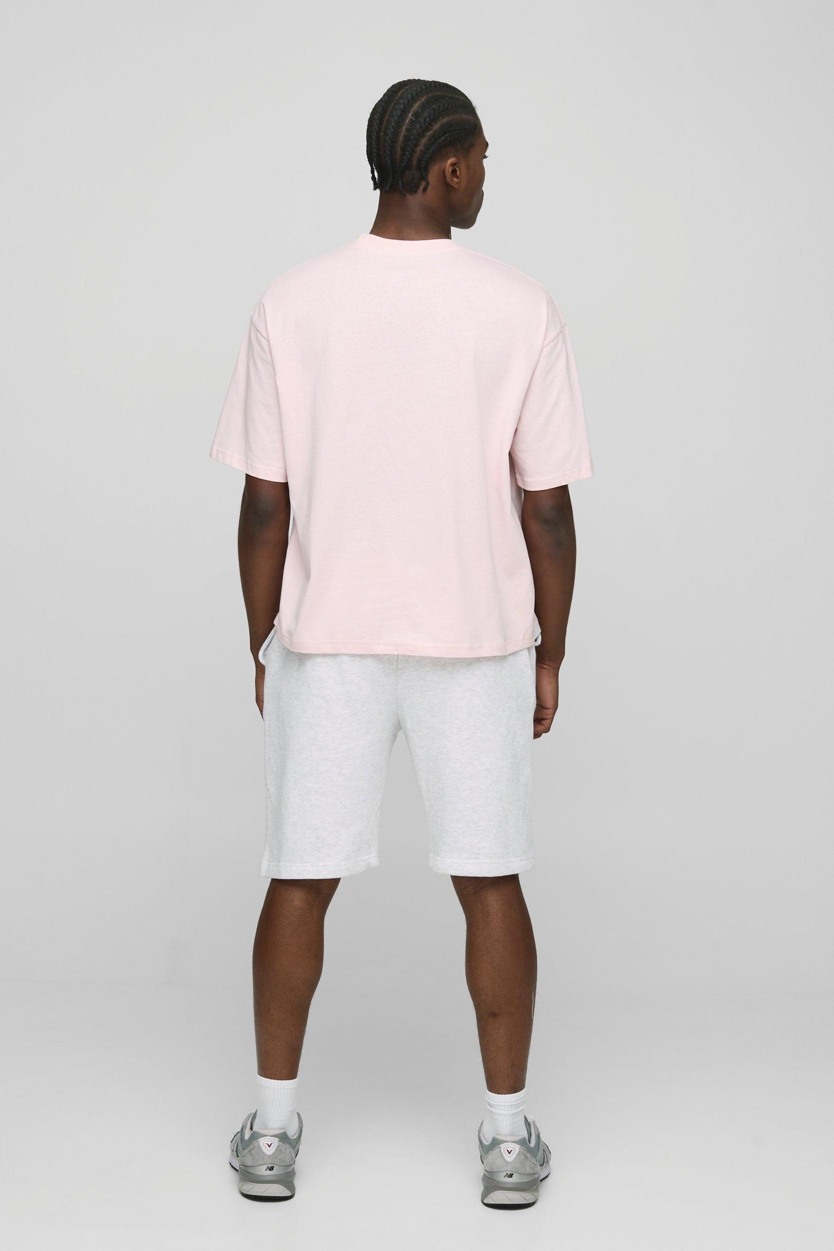 MAN. Oversized Boxy Crew Neck T-shirt | boohooMAN USA Product Image