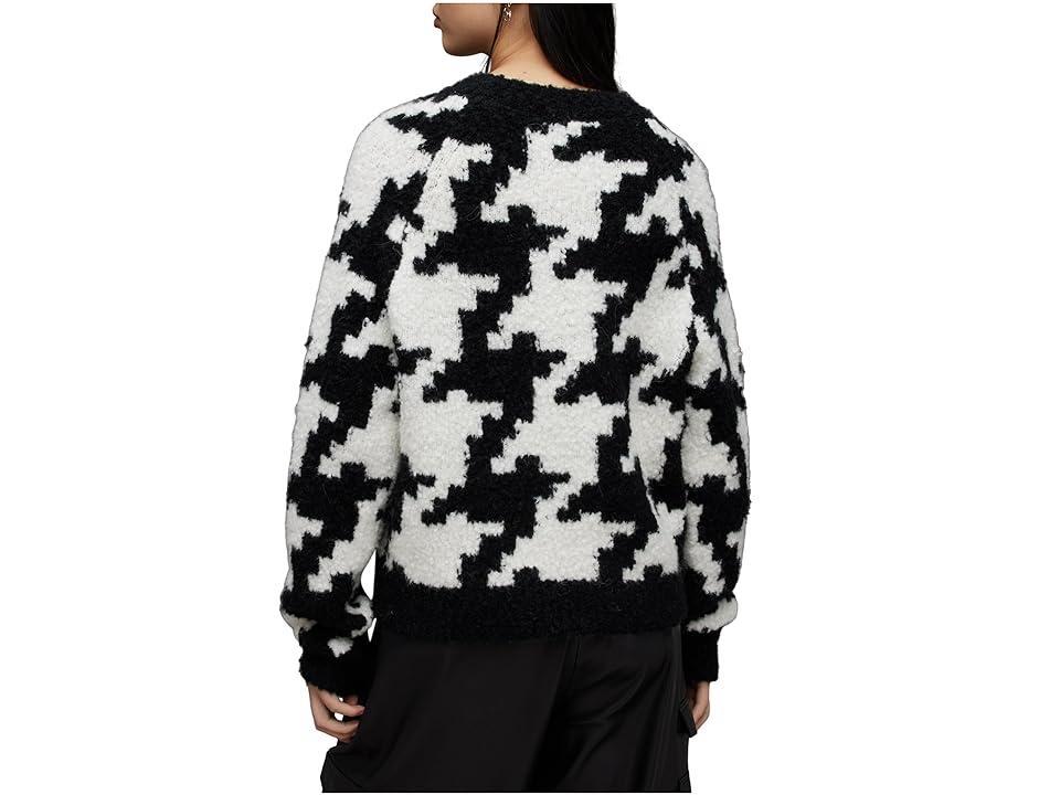 AllSaints Joy Jumper Chalk White) Women's Clothing Product Image