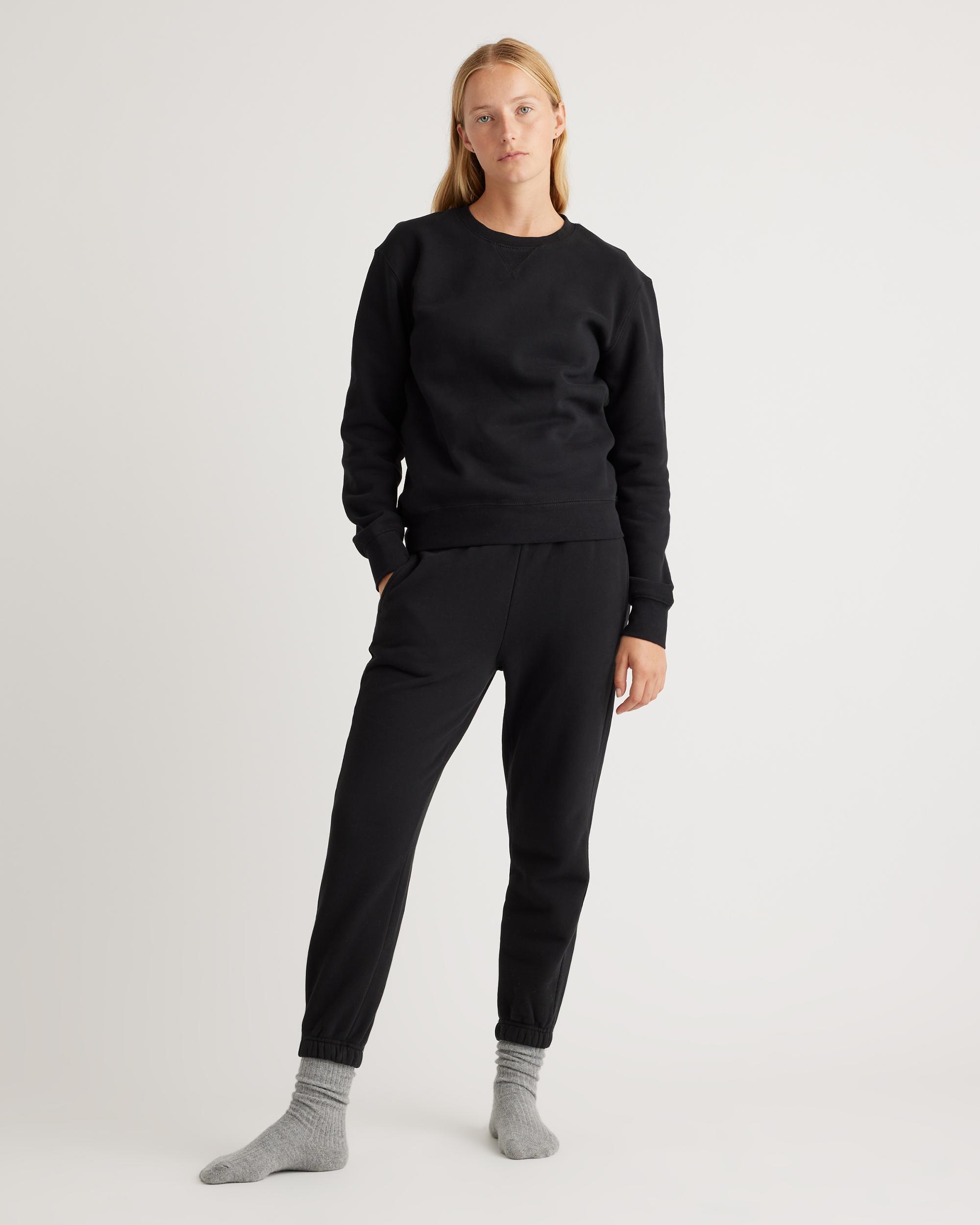 Quince | Women's Organic Heavyweight Fleece Boyfriend Sweatpants Organic Cotton Product Image