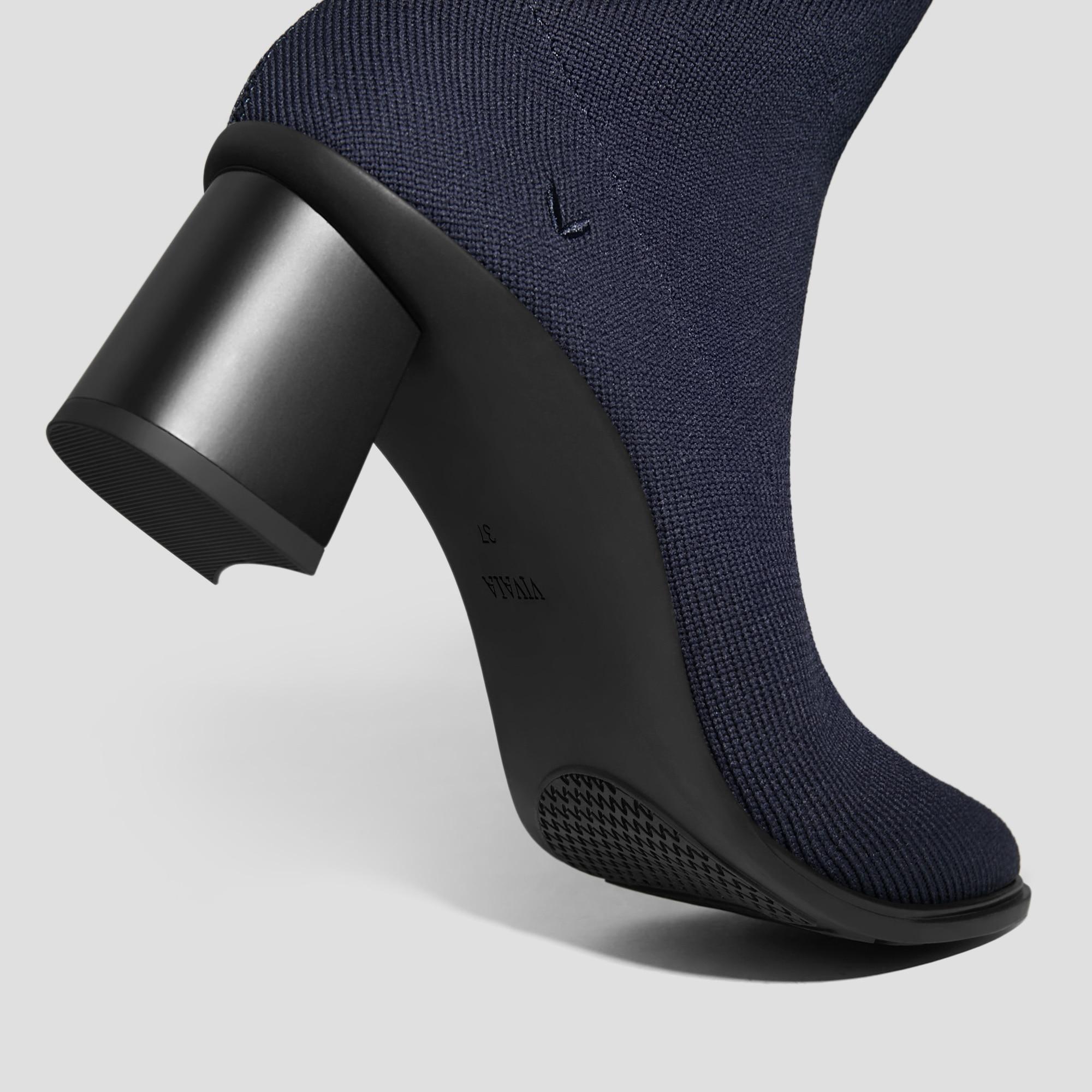 Almond-Toe Running Heel Boots (Amanda) Product Image