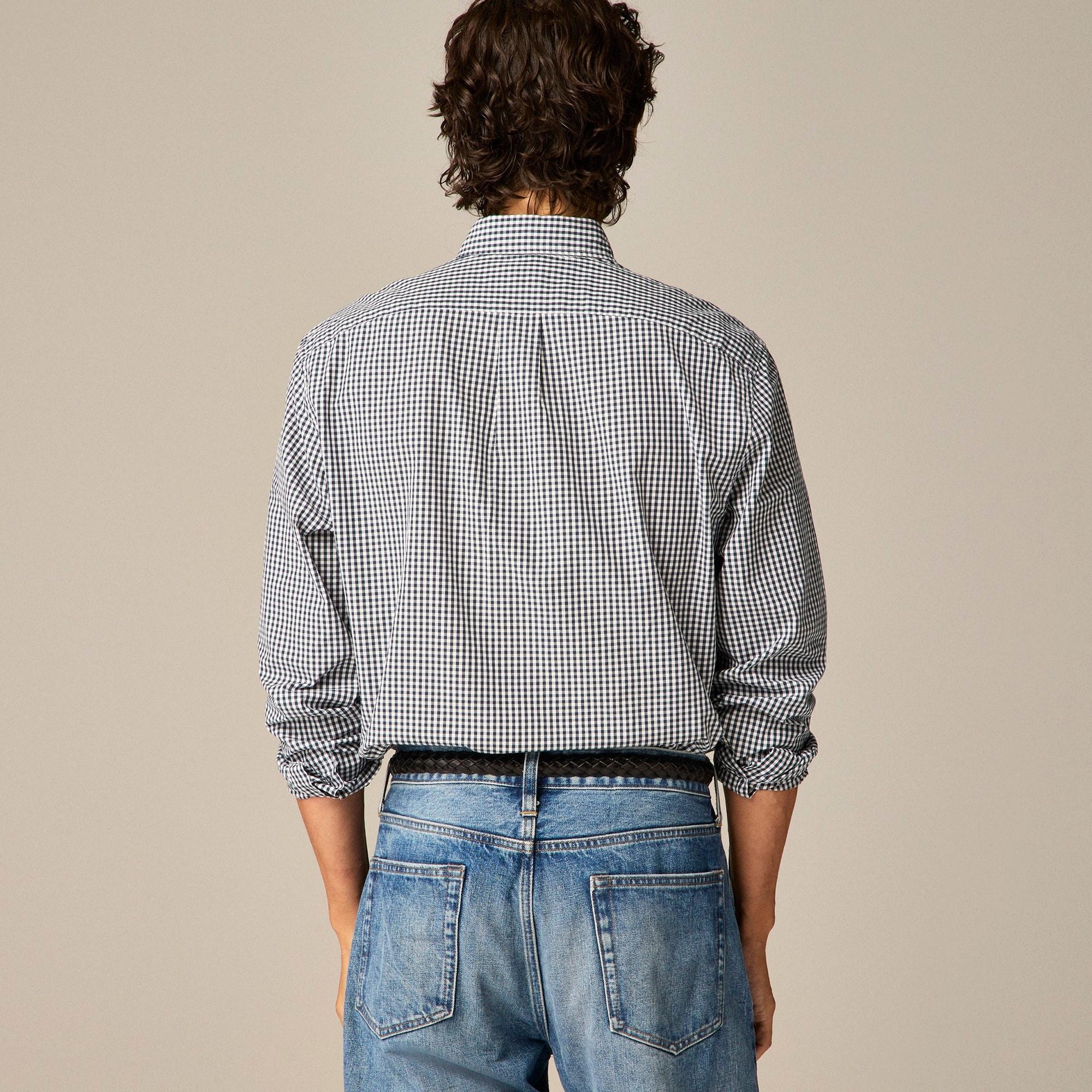Secret Wash cotton poplin shirt Product Image
