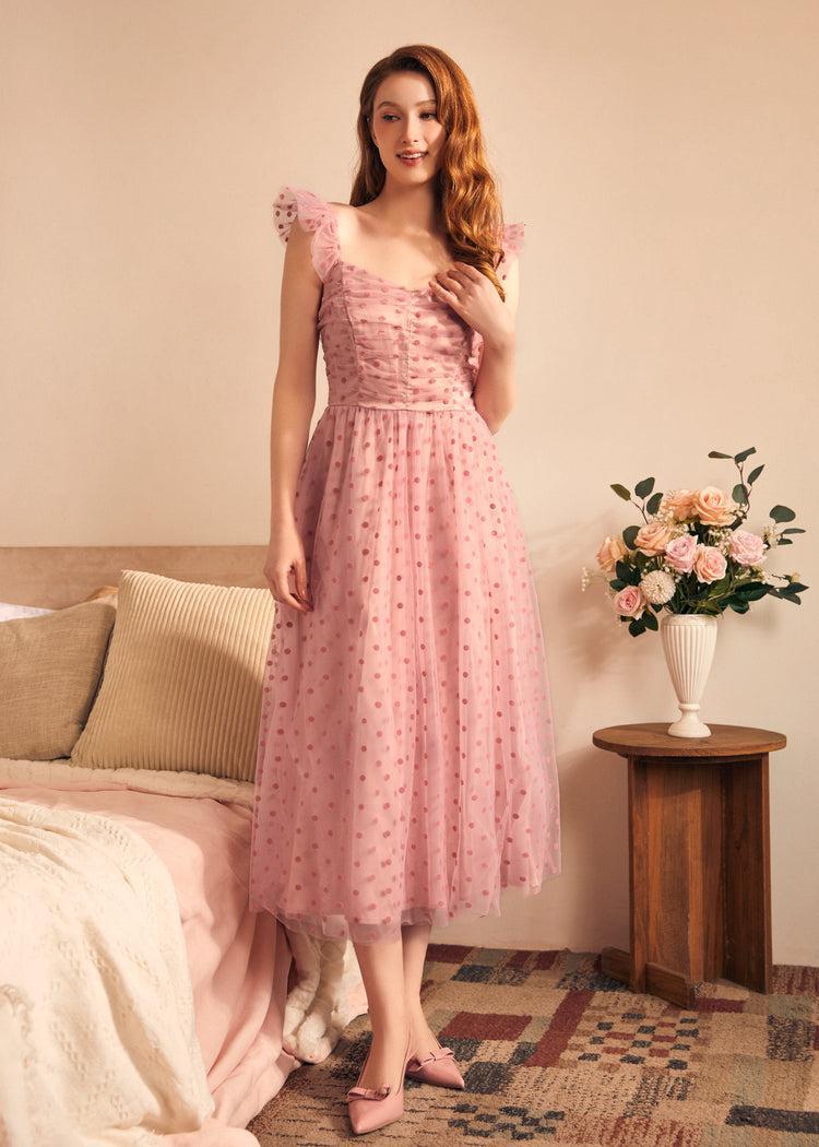 Midsummer Flutter Fit & Flare Dress Product Image
