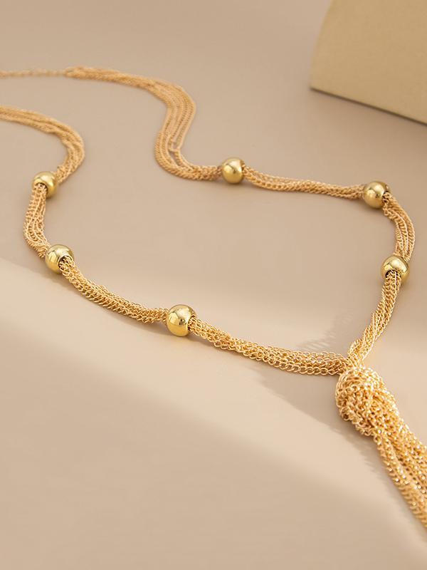 Tasseled Necklaces Accessories Product Image