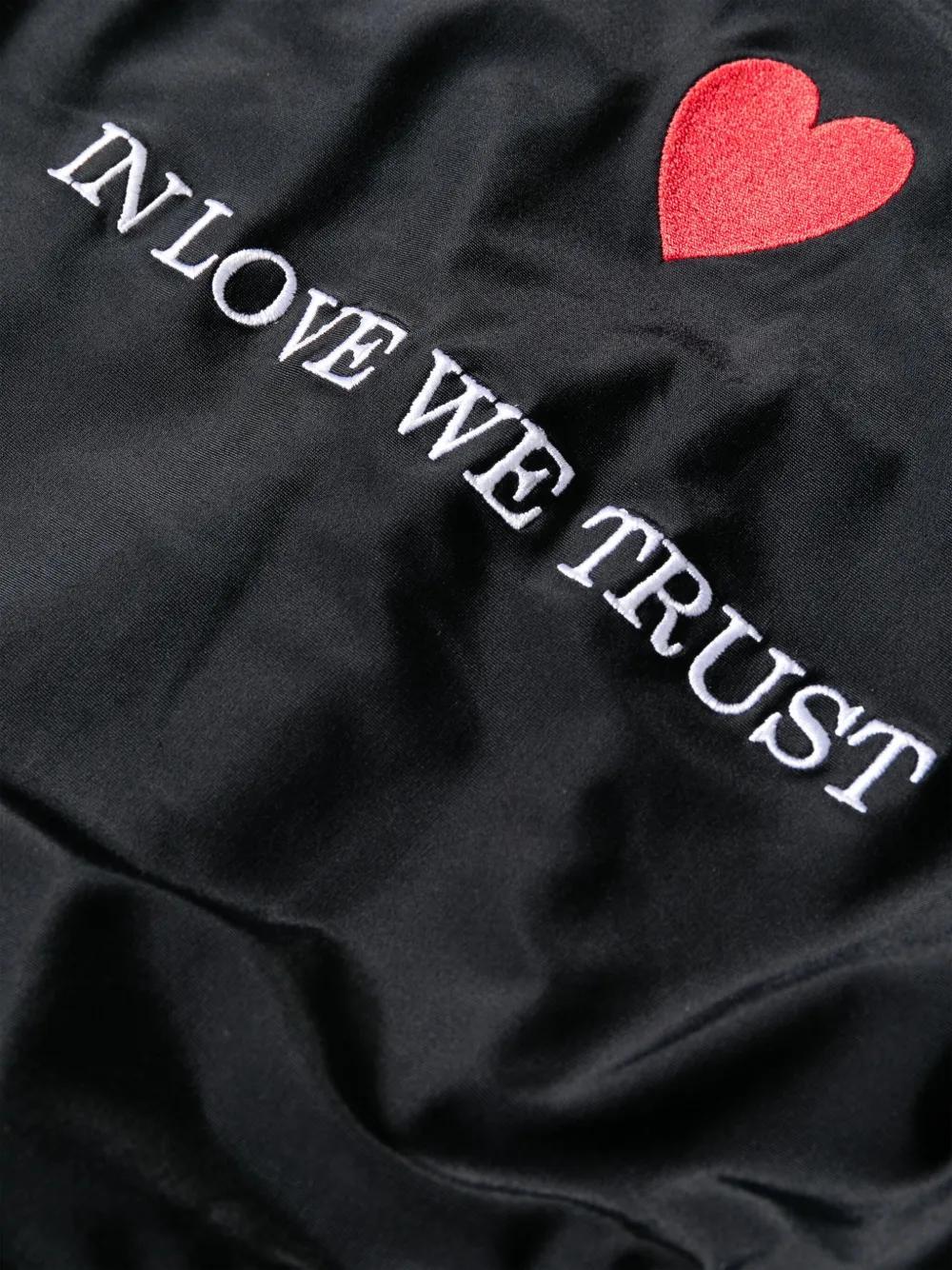 logo-embroidered open-back swimsuit Product Image