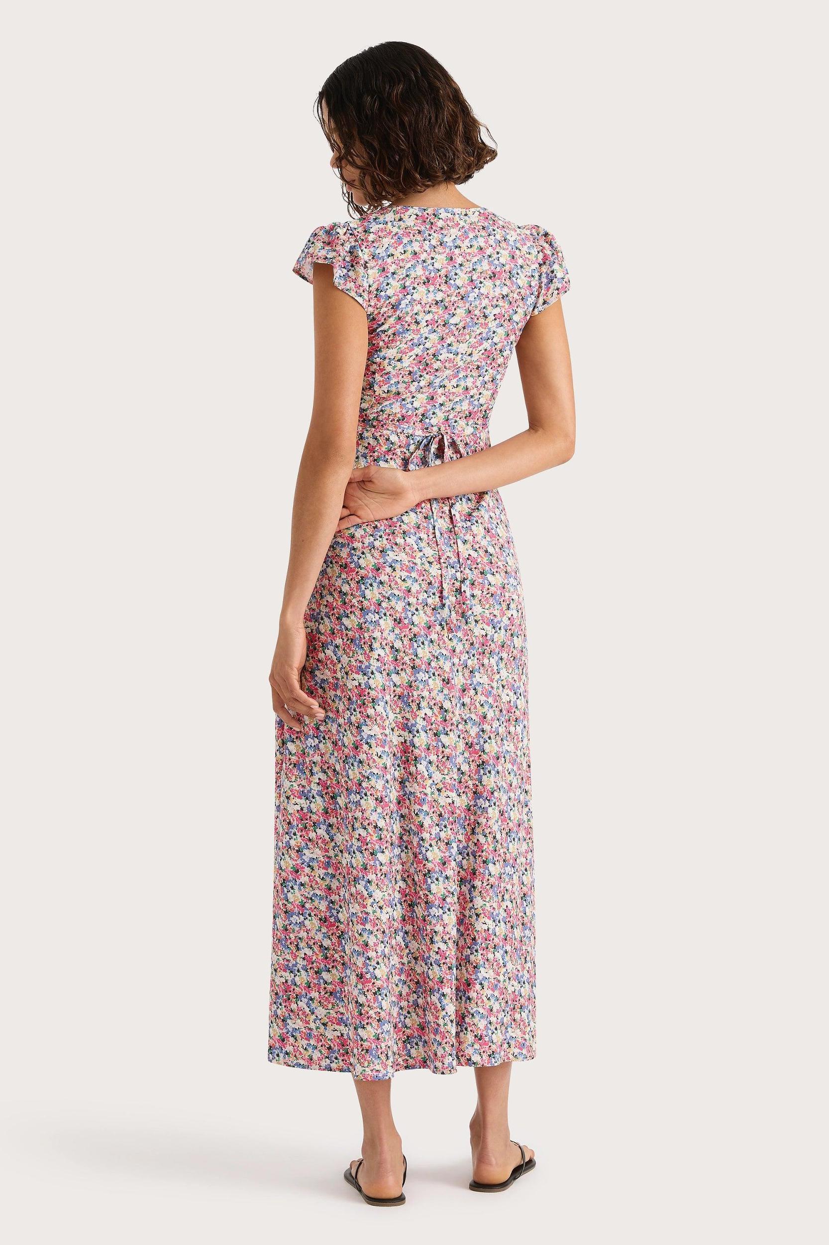 Esson Midi Dress Valerie Floral Multi Product Image