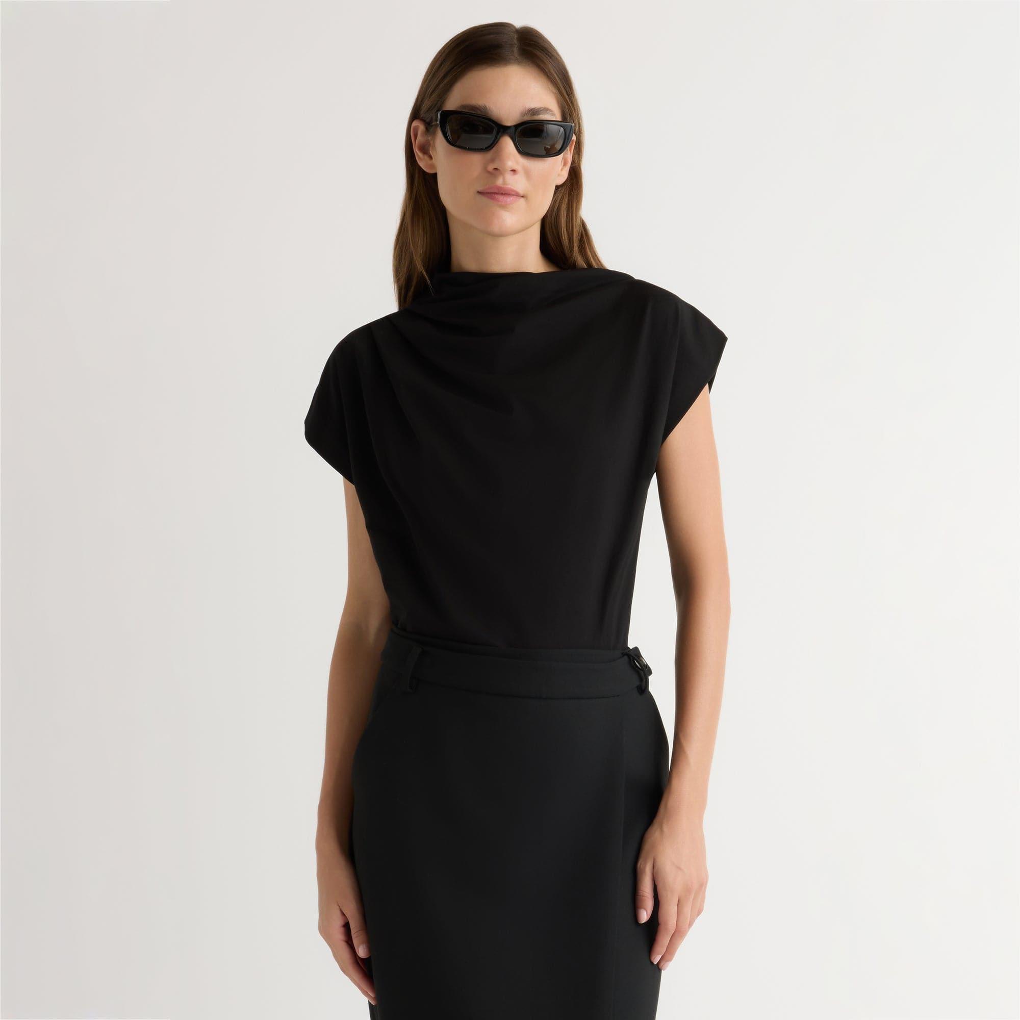 Kenny Asymmetric-Neck Tee Product Image