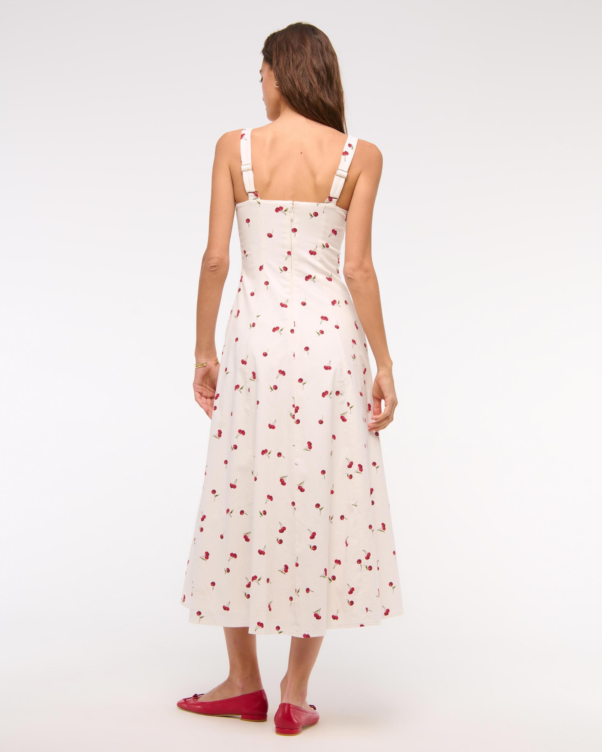 The A&F Mila Midi Dress Product Image